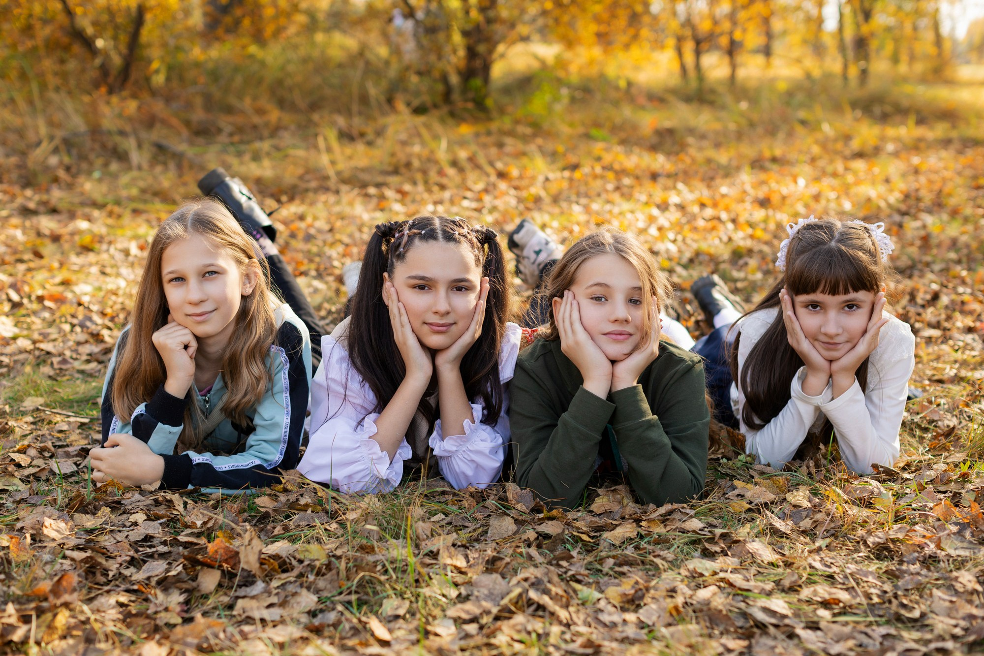 Идеи для осенней фотосессии 4 класса. СИГМА | Студия выпускных альбомов Красноярск