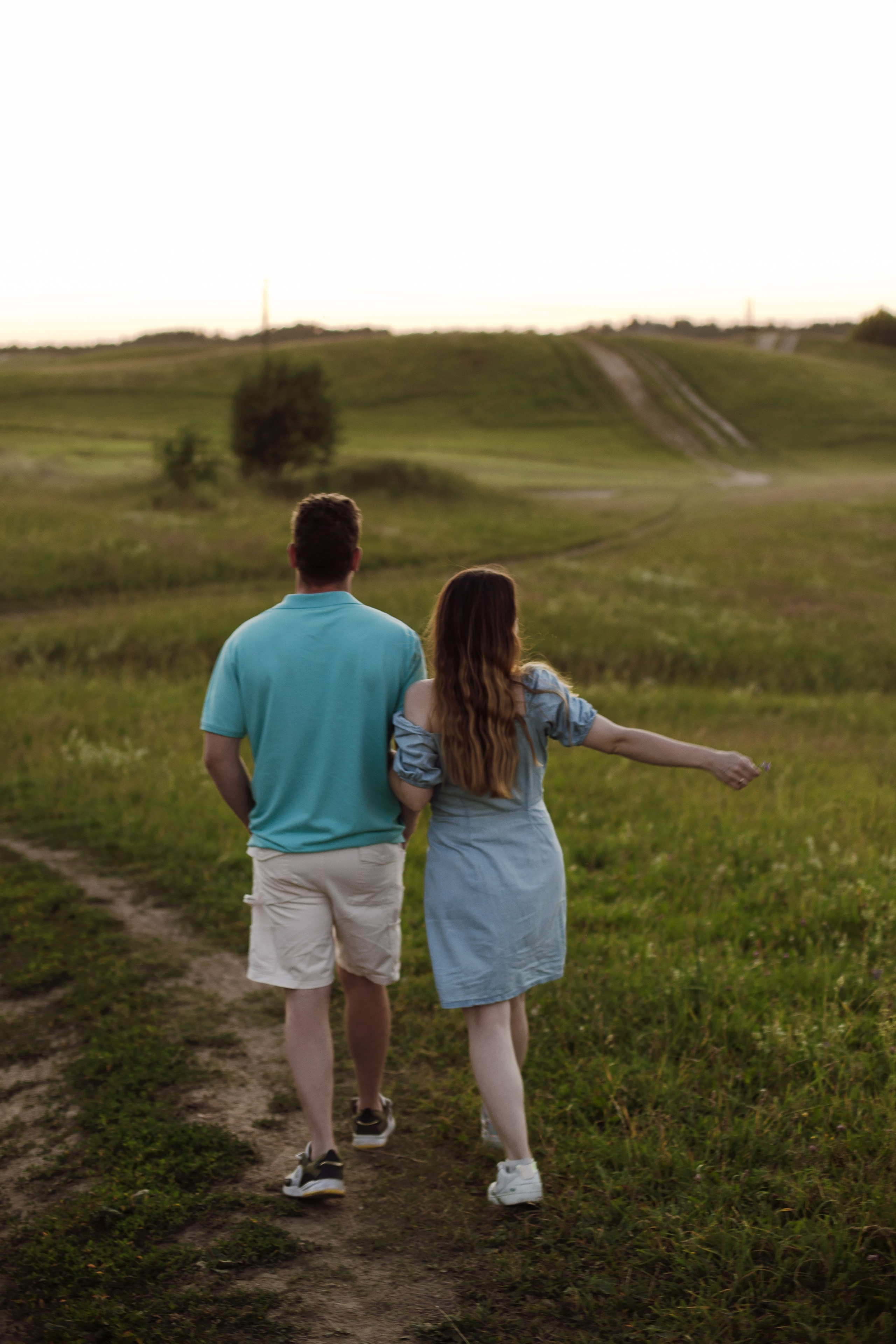 Колтушские высоты — Марина и Сергей. Портретный фотограф в Санкт-Петербурге Элина Ситникова