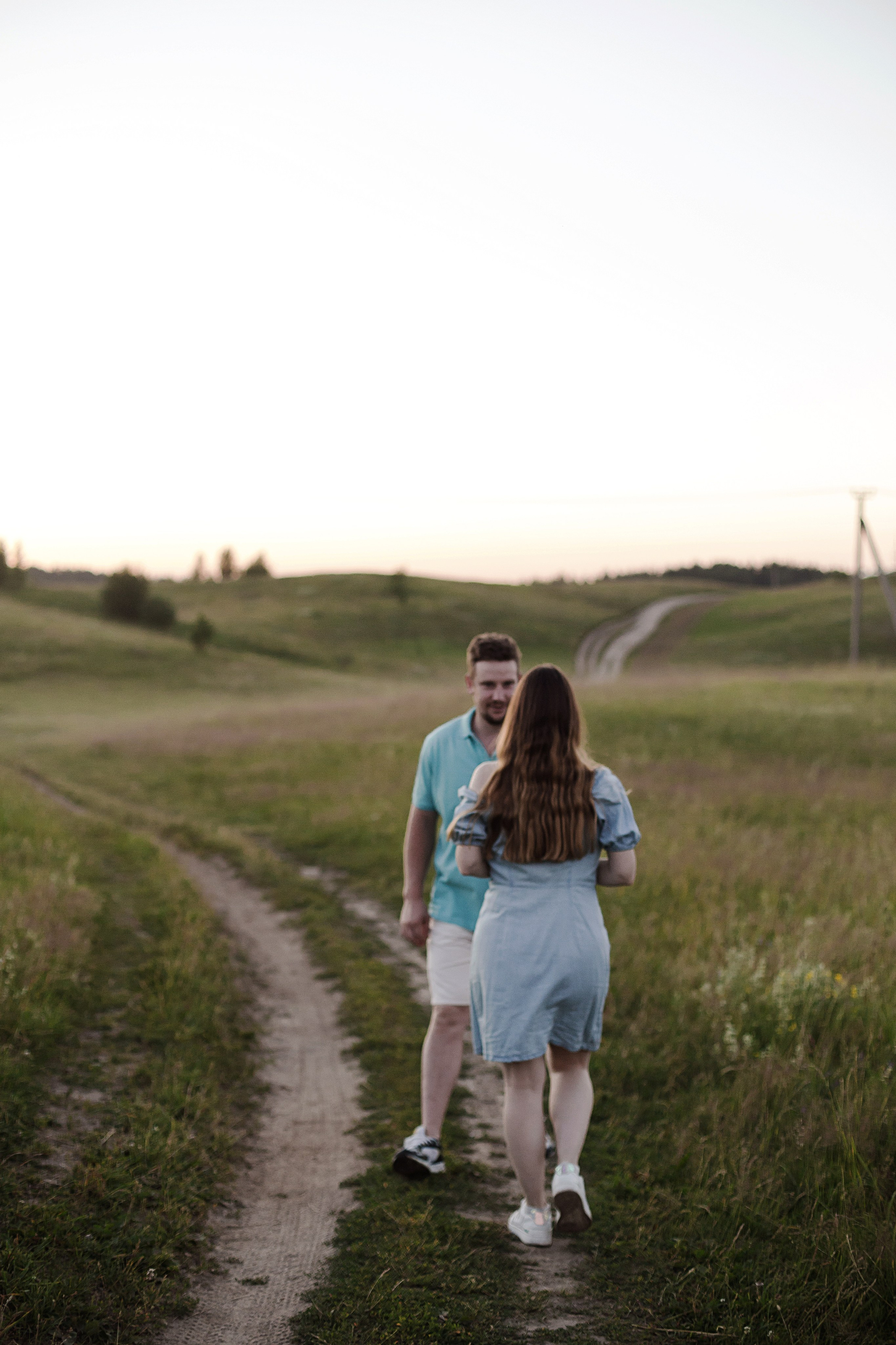 Колтушские высоты — Марина и Сергей. Портретный фотограф в Санкт-Петербурге Элина Ситникова