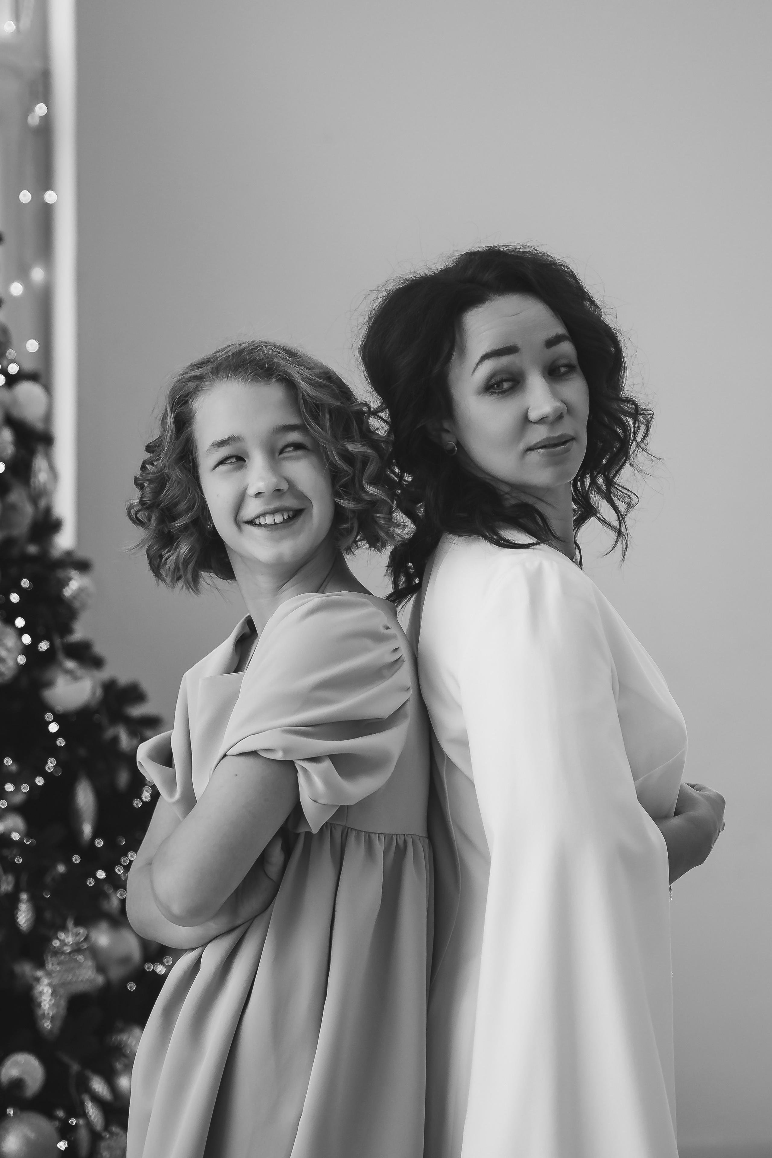 Мама и дочь_новогоднее настроение. Фотограф Воронеж, Новая Усмань Мария Бублик