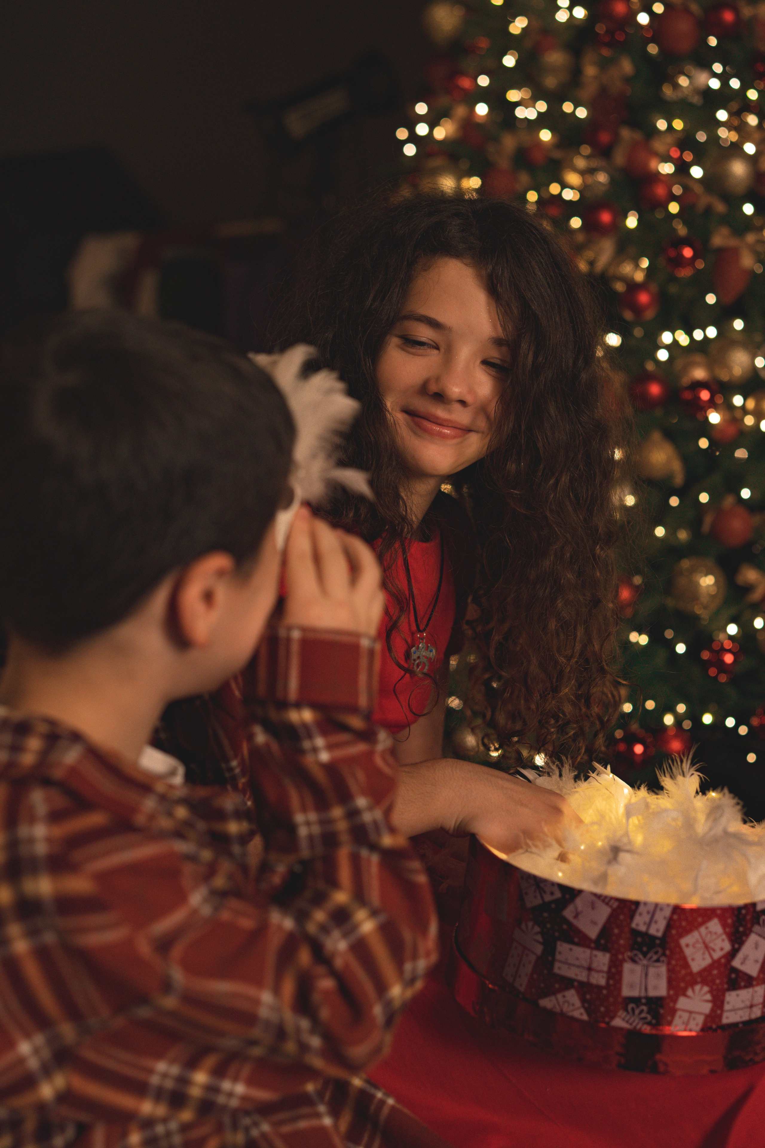 Новогодняя история большой прекрасной семьи Ирины. Семейный и портретный фотограф в Санкт-Петербурге Татьяна Гримоть