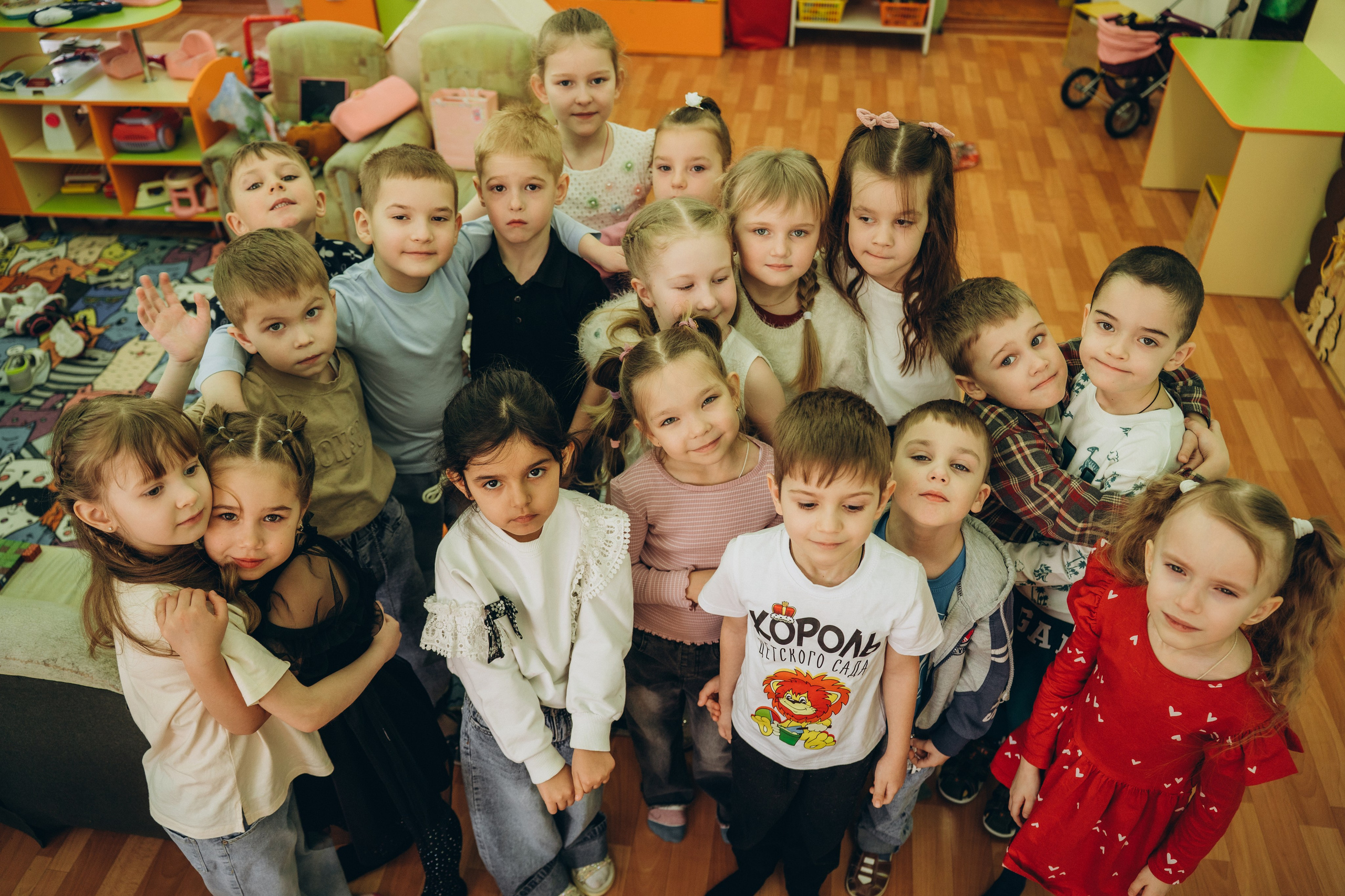 Репортаж в саду. Семейный фотограф • Домашние съемки в Нижнем Новгороде