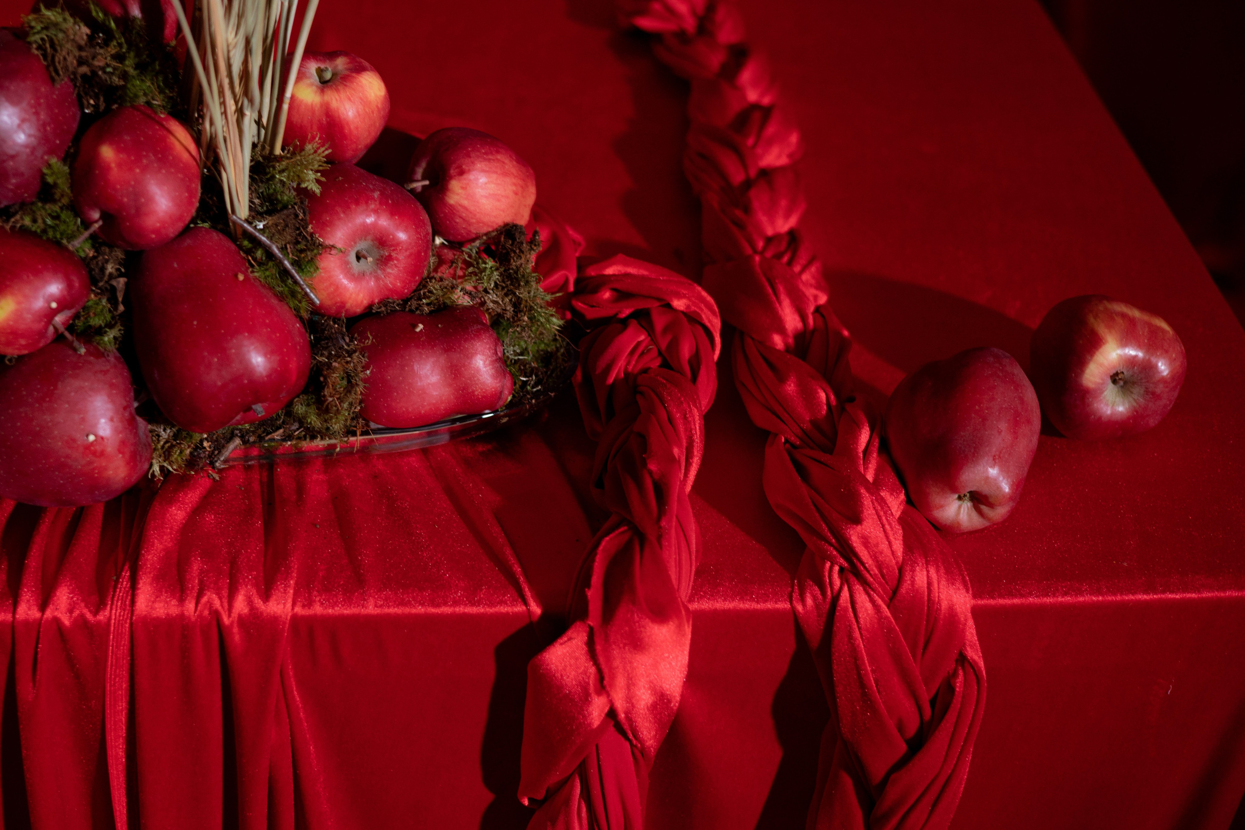 Новогодний корпоратив в фольклорном стиле. Особняк Лемана. Оформление свадеб, декор свадеб Вера Маркова, Москва