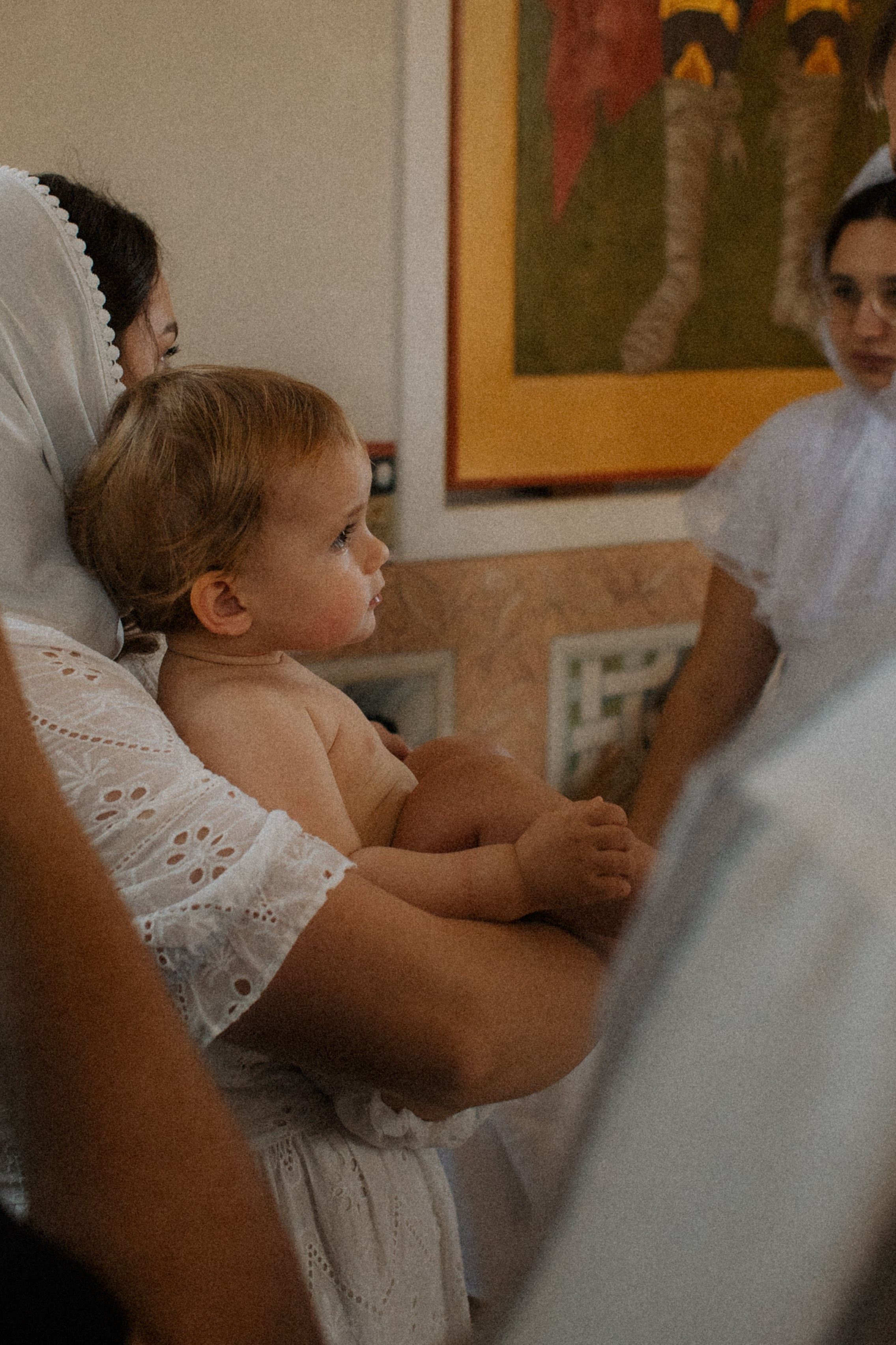 Фотосессия крещения. Семейный фотограф Виктория Потехина Москва