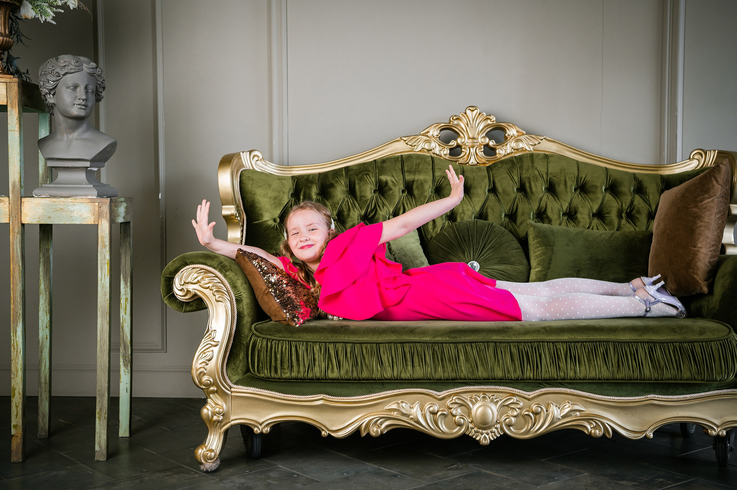 Ариша 10 лет (семейная фотосессия). Фотограф Елена Новикова