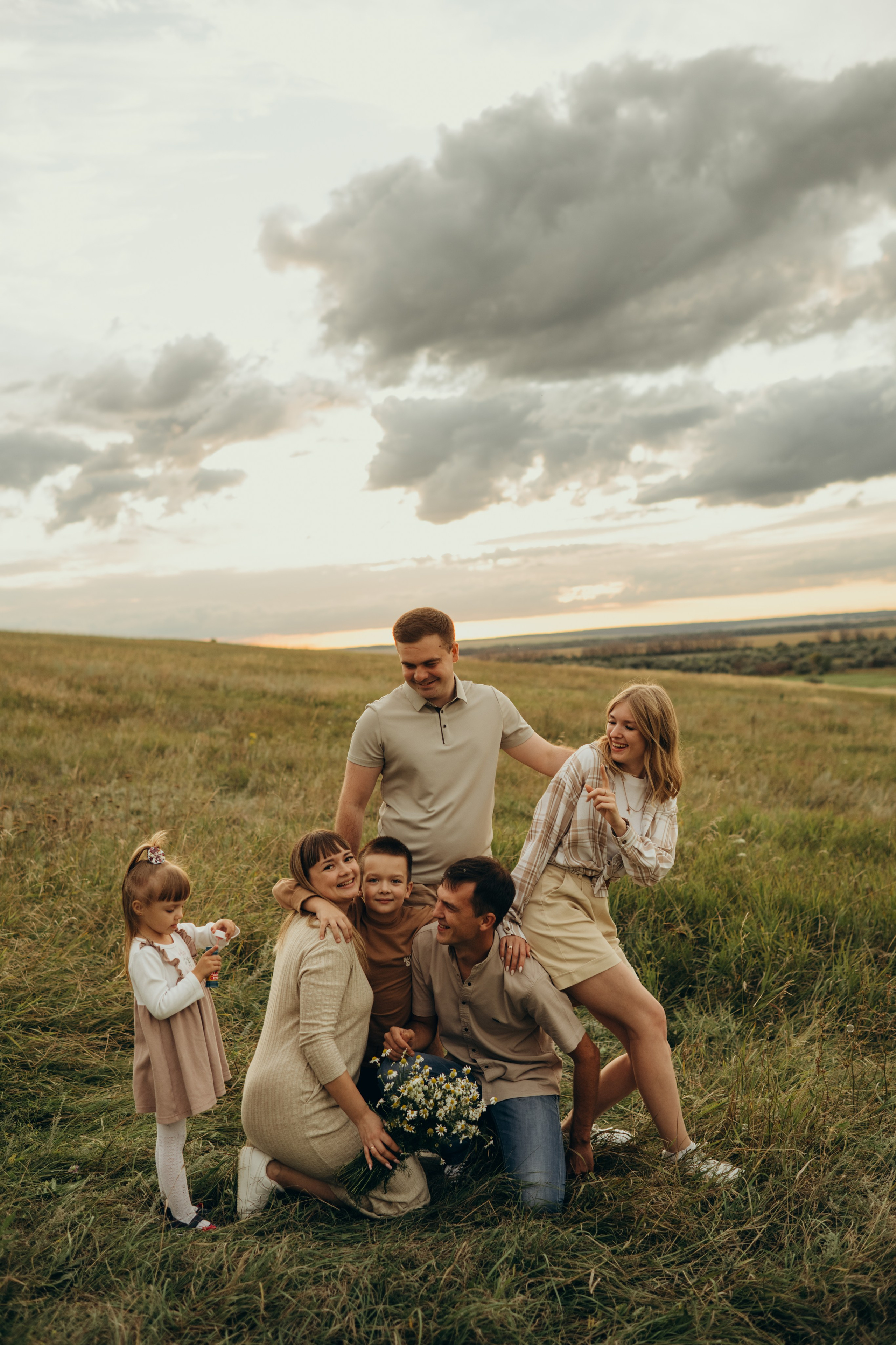 Даша Даня Ксюша Илья Саша и Ева. Свадебный и семейный фотограф в Самаре Головань Наталья