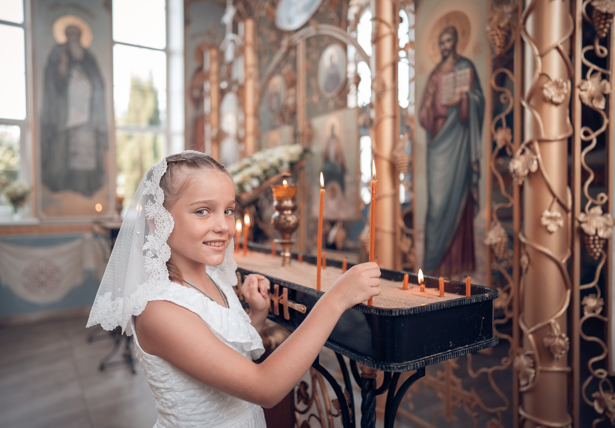 Крещение в храме ап.Андрея Первозванного г. Севастополь. Церковный фотограф Севастополь