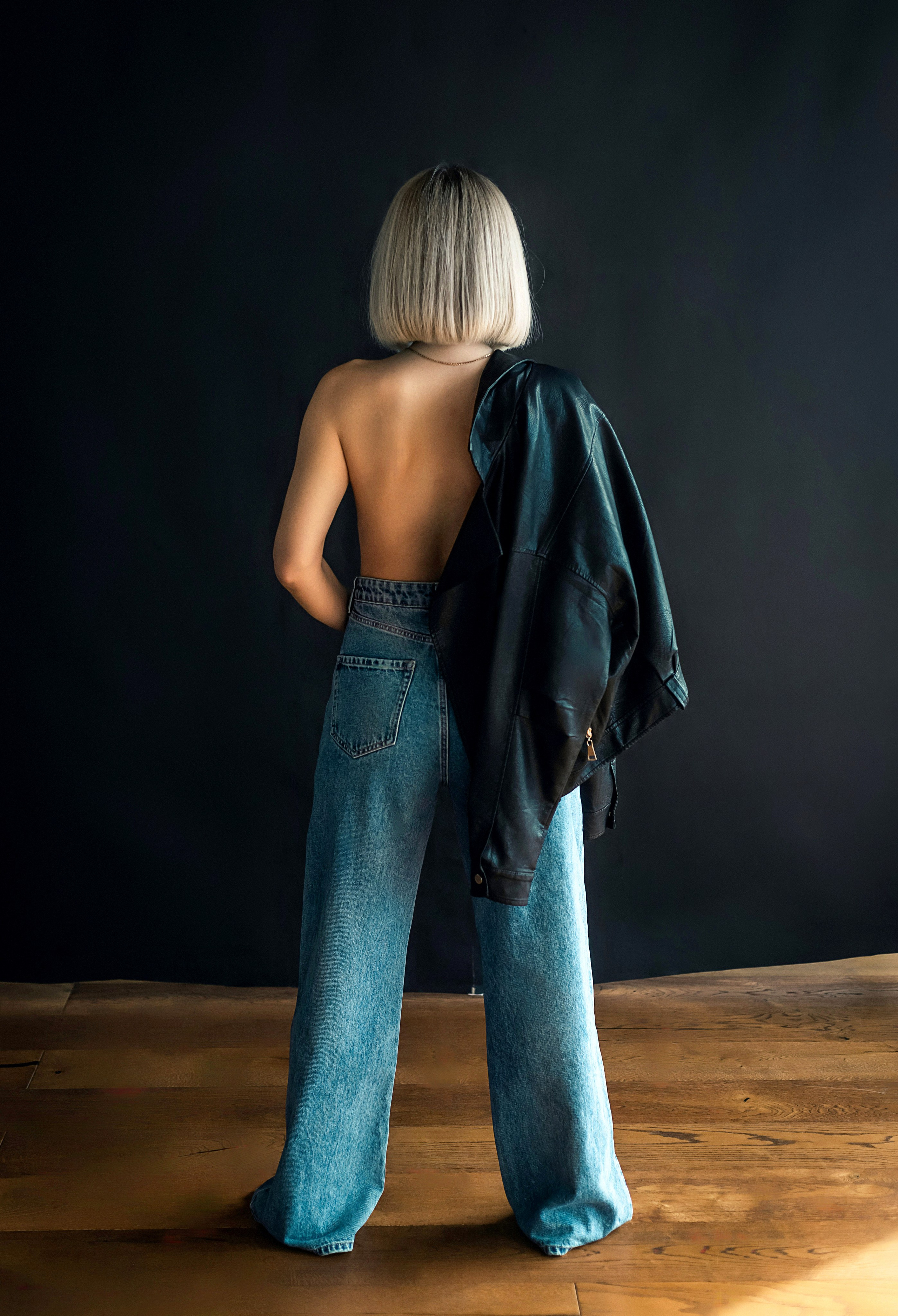 Джинс и кожа. Вера Соколова фотограф Воронеж