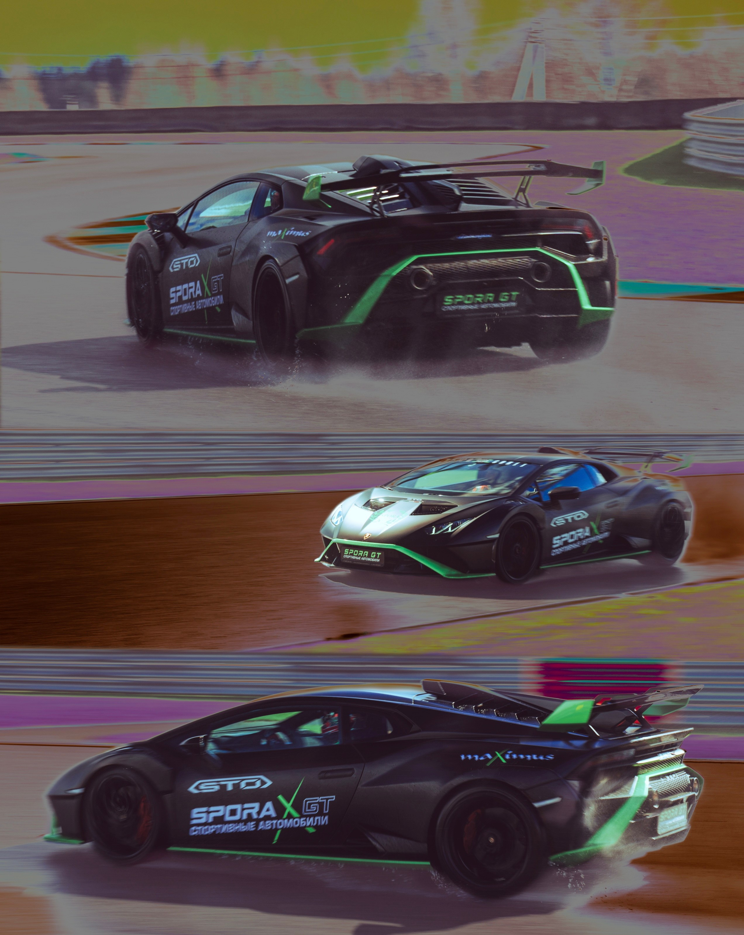 Lambva (Lamborghini Huracan STO). Автомобильный и коммерческий фотограф Москва