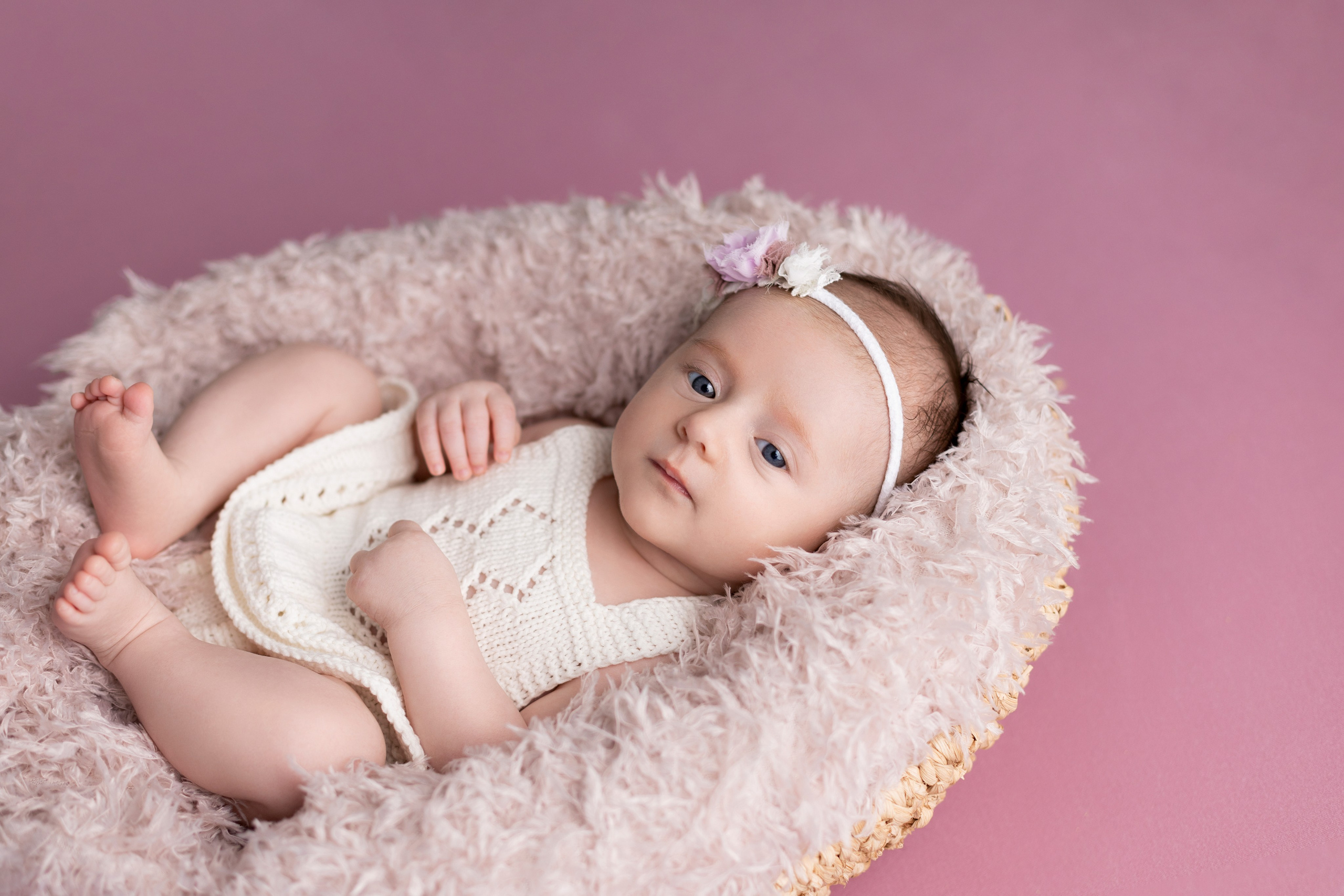 Яна и дочка, 1,5 месяца. Фотограф новорожденных в Нижнем Новгороде Надежда Кадылкина