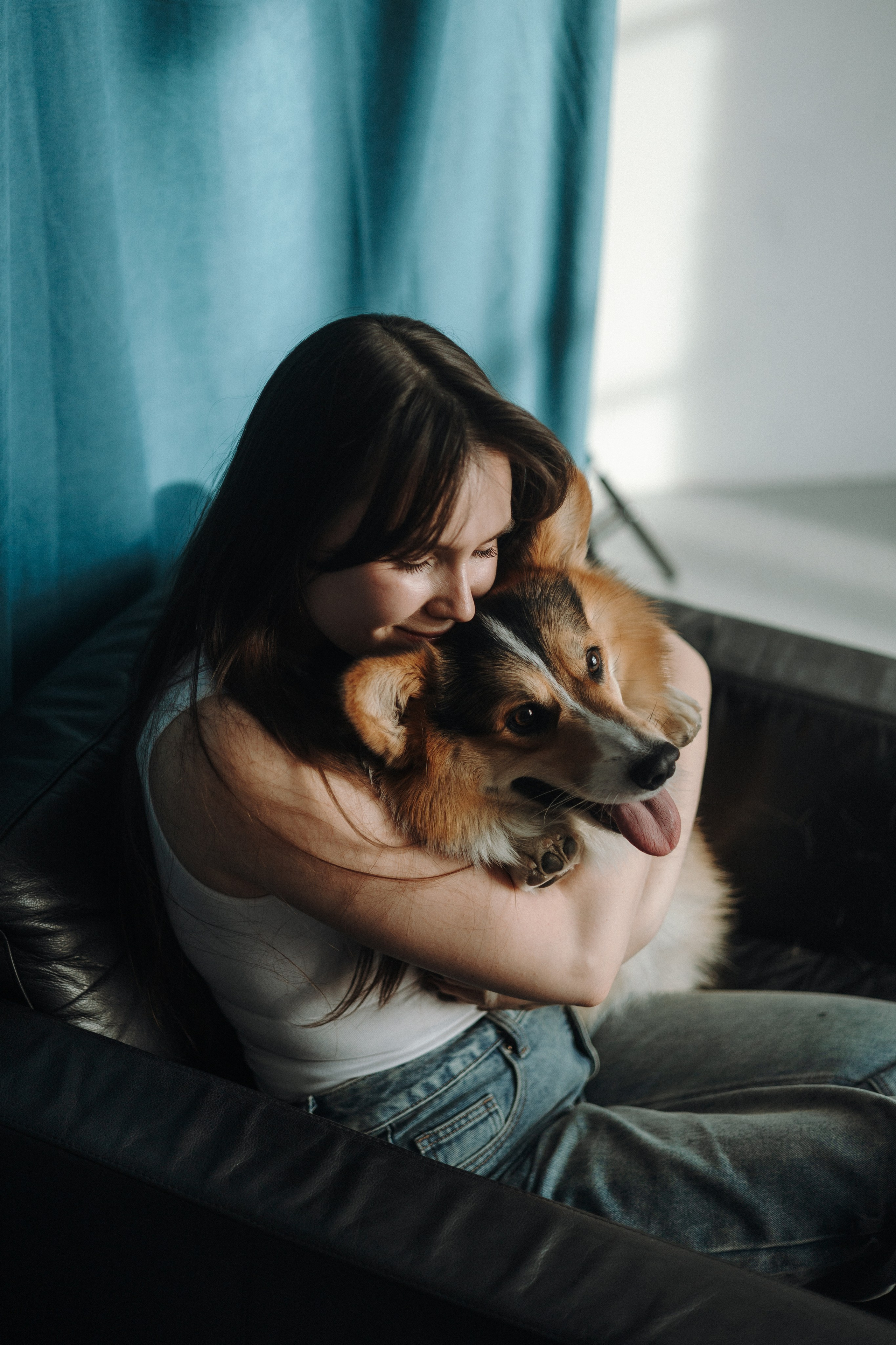 Настя и Коржик. Фотограф — Анималист | Санкт-Петербург