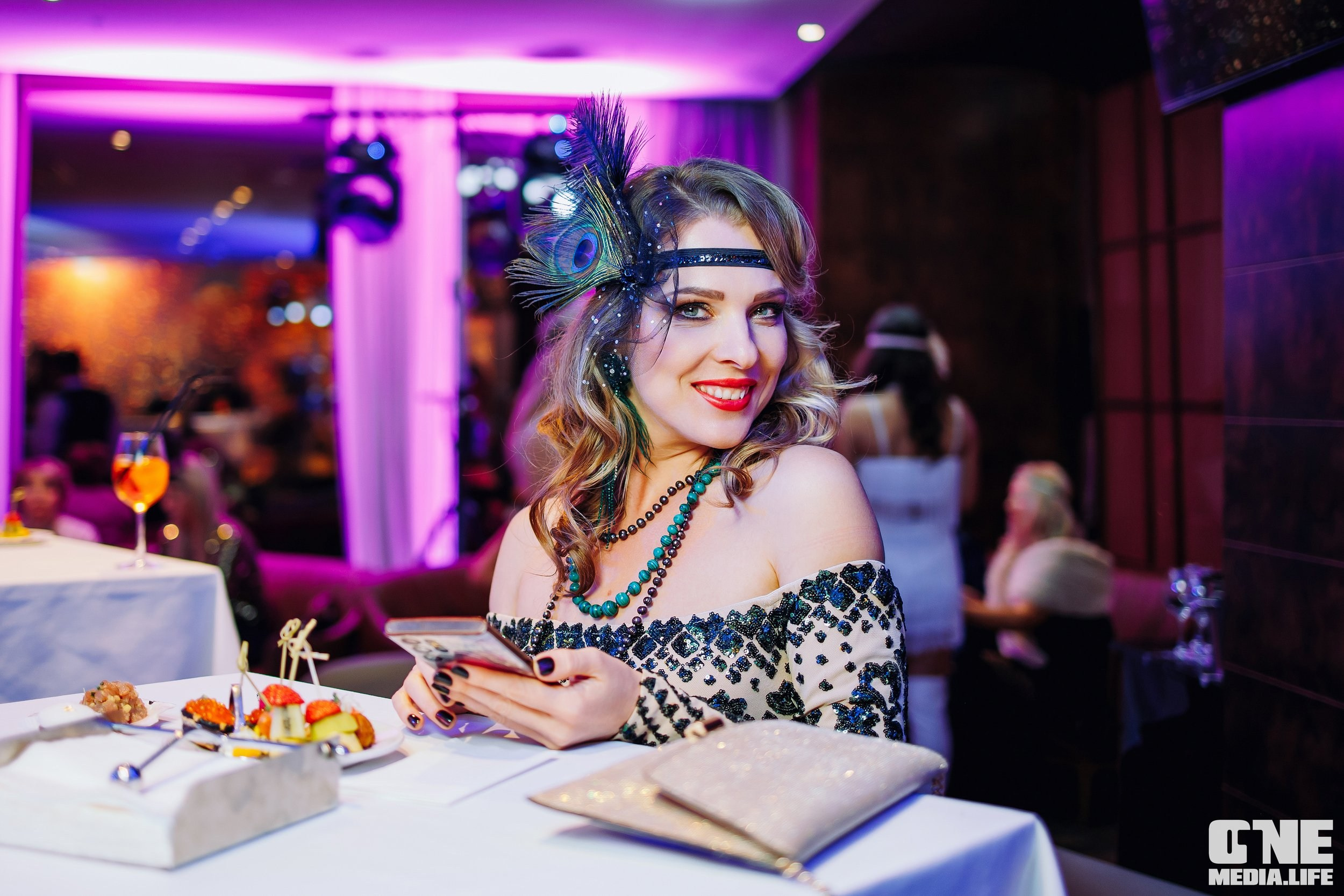 Вечеринка в стиле GATSBY. One Media Life: фоторепортажи, фотоотчеты с мероприятий и заведений