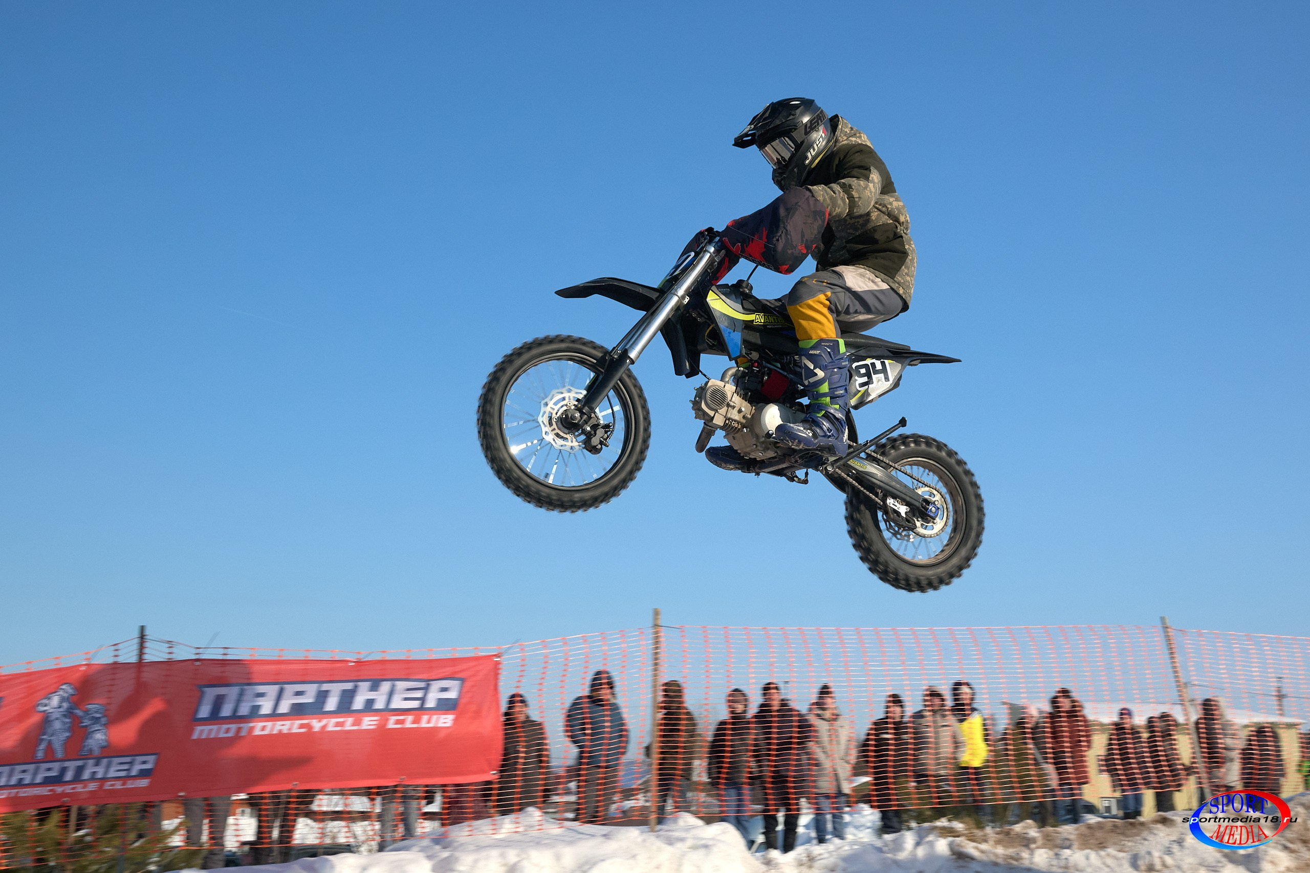 3 этап Кубка Удмуртской Республики по мотокроссу. Воткинск 23.02.2025. Спортивный репортажный фотограф в Ижевске Сергей Мерзляков