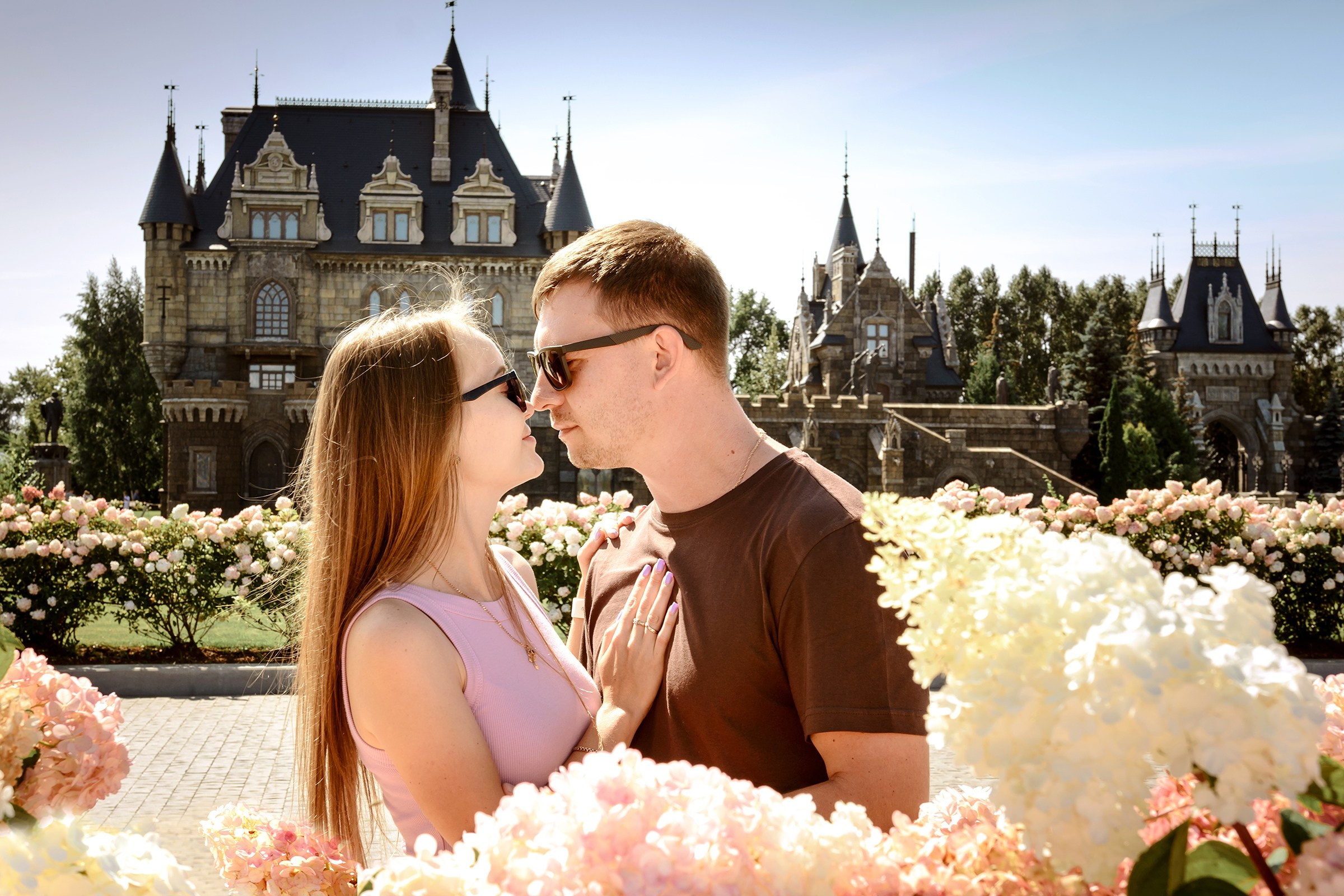 Фотосессия Love Story у Замка Гарибальди. Фотограф Оксана Сафонова г. Тольятти