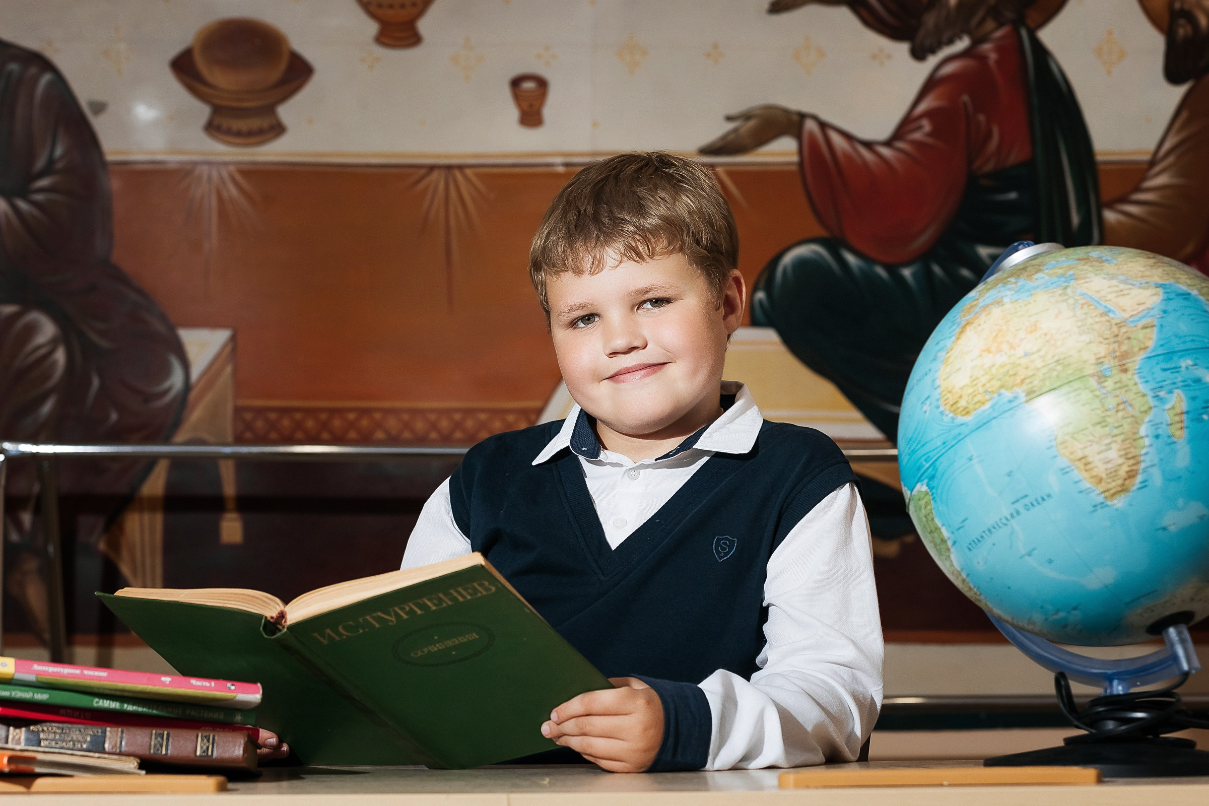 День Знаний Православная гимназия. Семейный и свадебный фотограф в Москве Леванова Александра