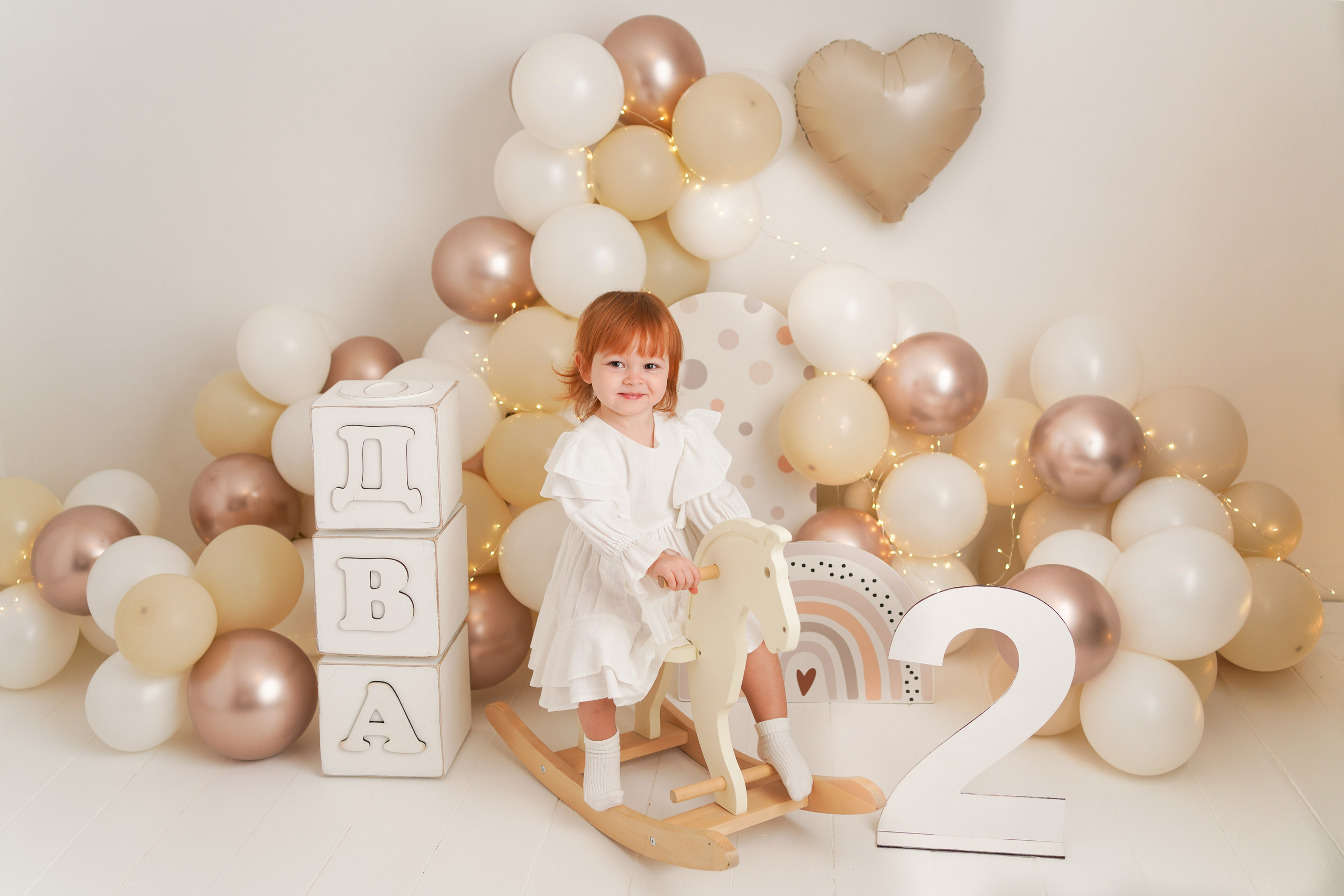 Детская фотосессия Первый год для девочек. Детский фотограф и фотограф новорожденных в Калининград Оксана Иваний