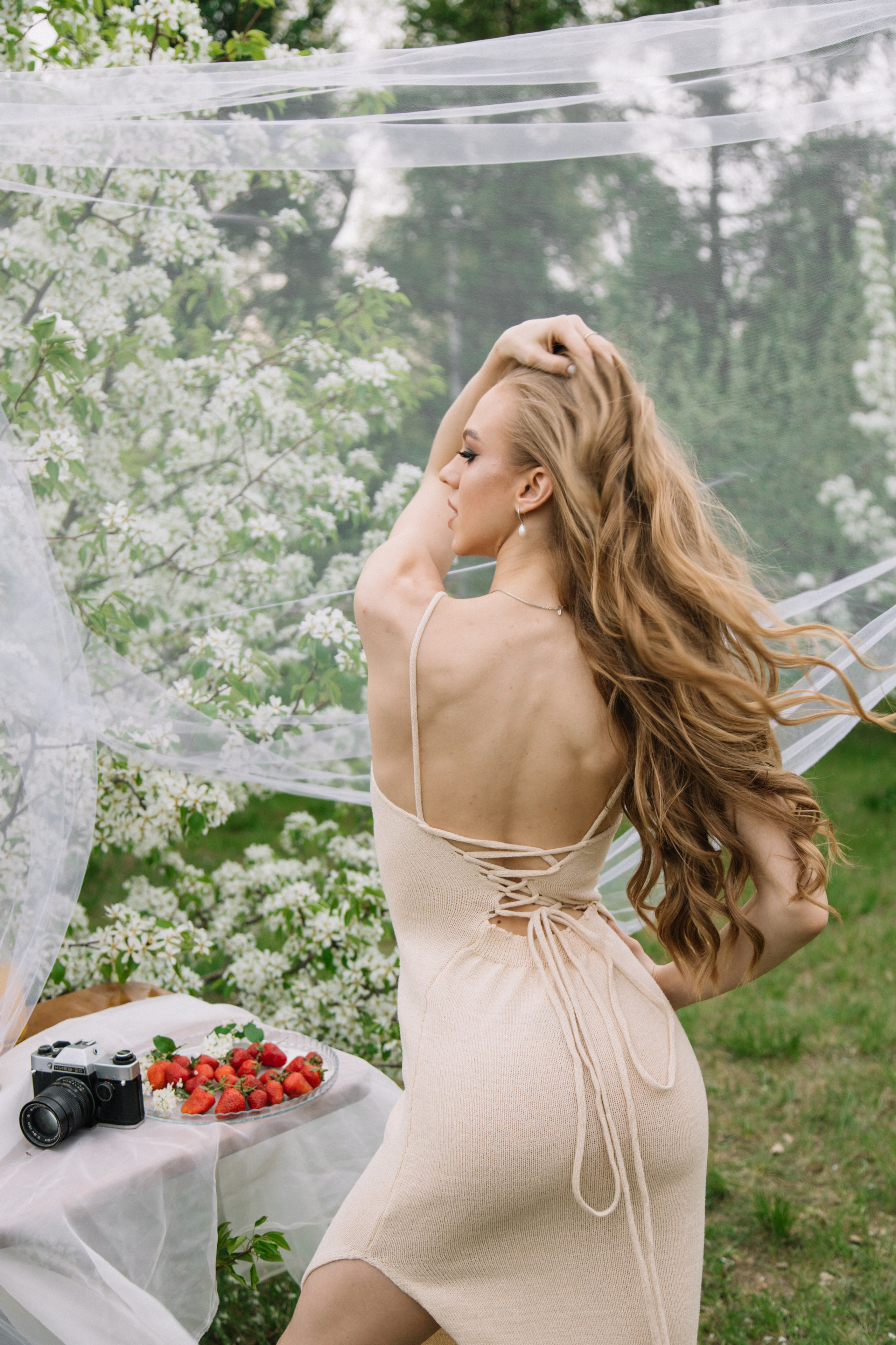 Дарья цветение. Фотограф Красноярск Алина Степанчишина