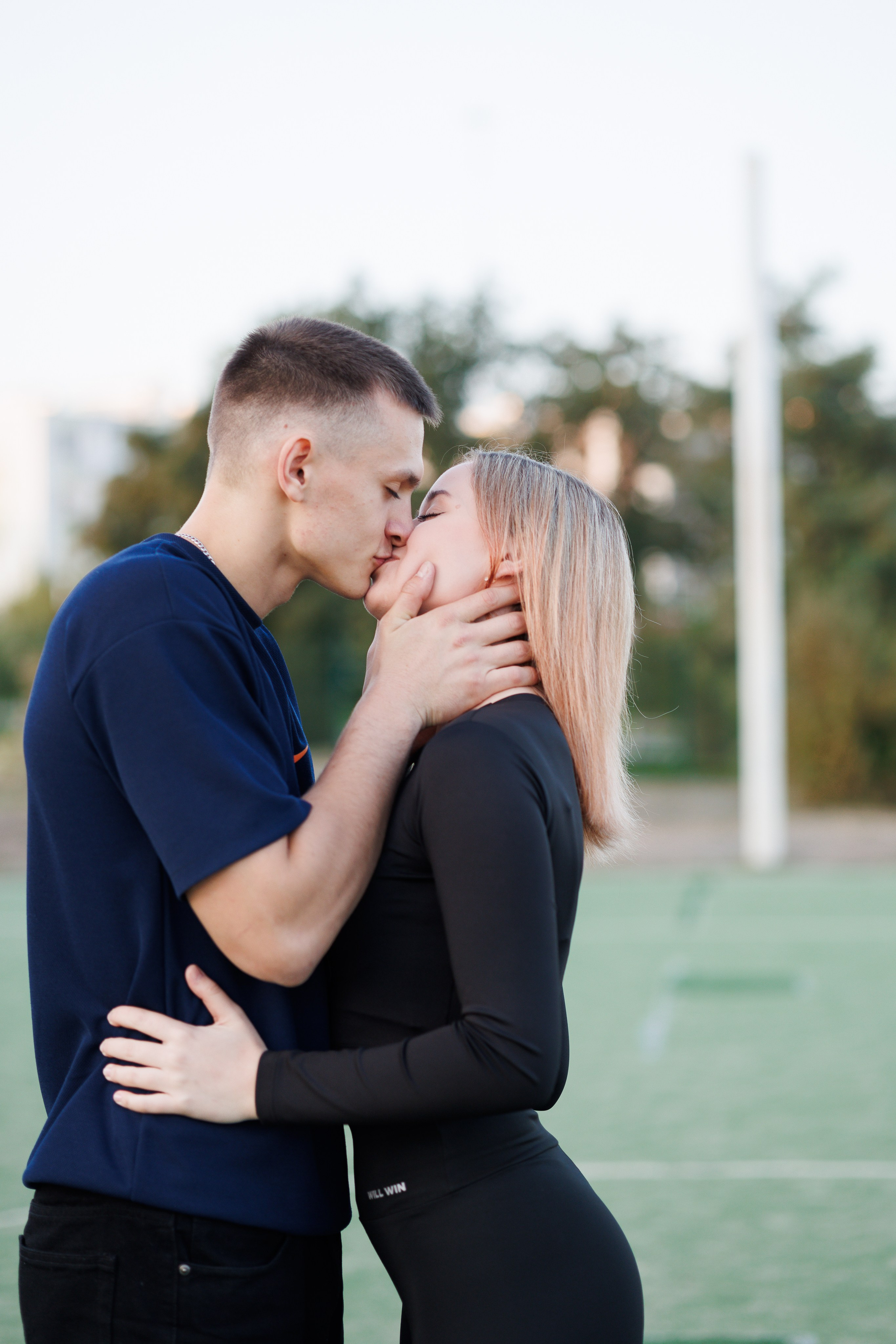 На спорт площадке (Настя+Игорь). Photograph Svetlana Volkova