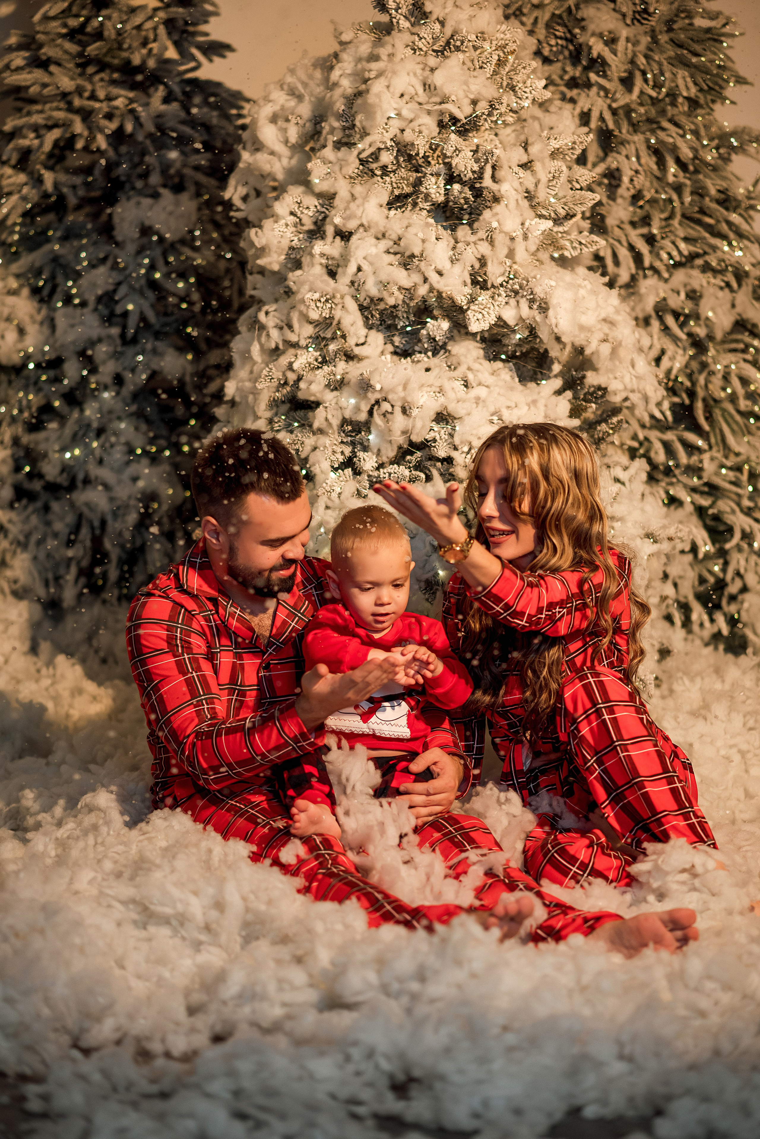 Новогодняя история Матвея и его родителей. Свадебный и семейный фотограф в Ростове-на-Дону Алина Астахова