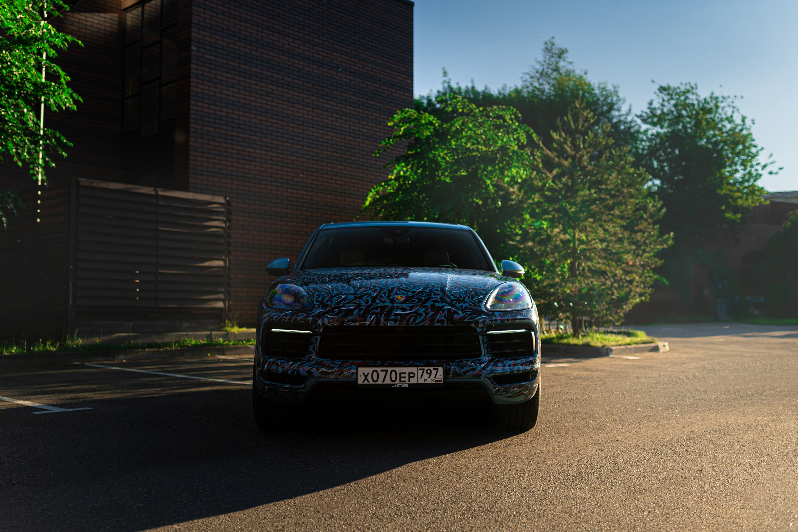 Porsche Cayenne by Medvedus. Автомобильный фотограф в Москве | Базилев Александр