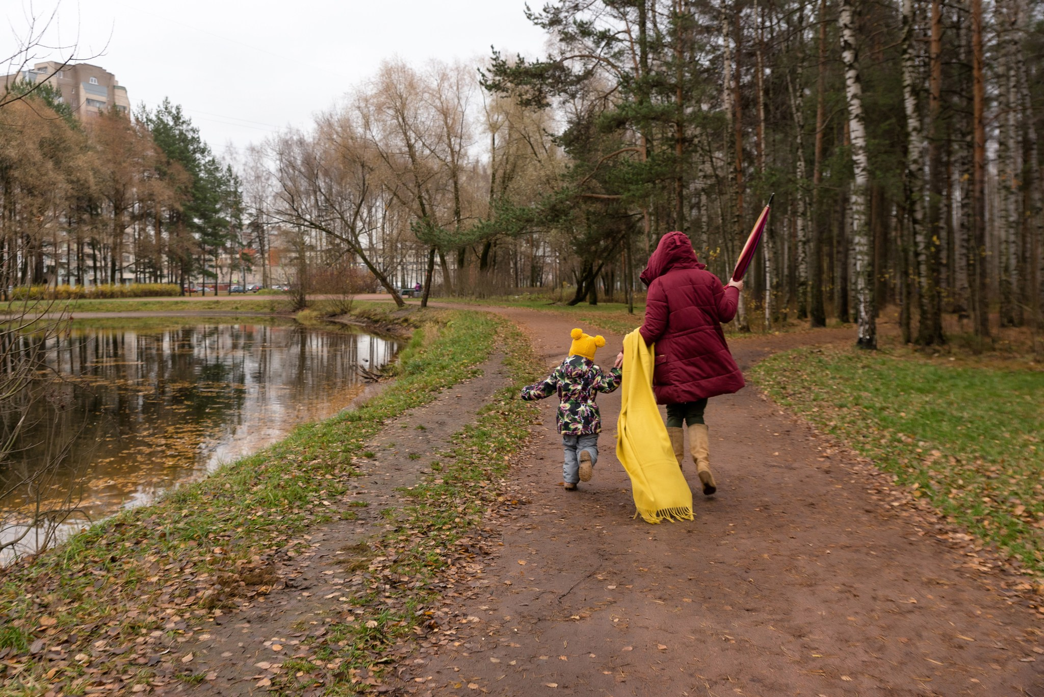 Осенняя прогулка. Свадебный и семейный фотограф из Санкт-Петербурга Климов Анатолий