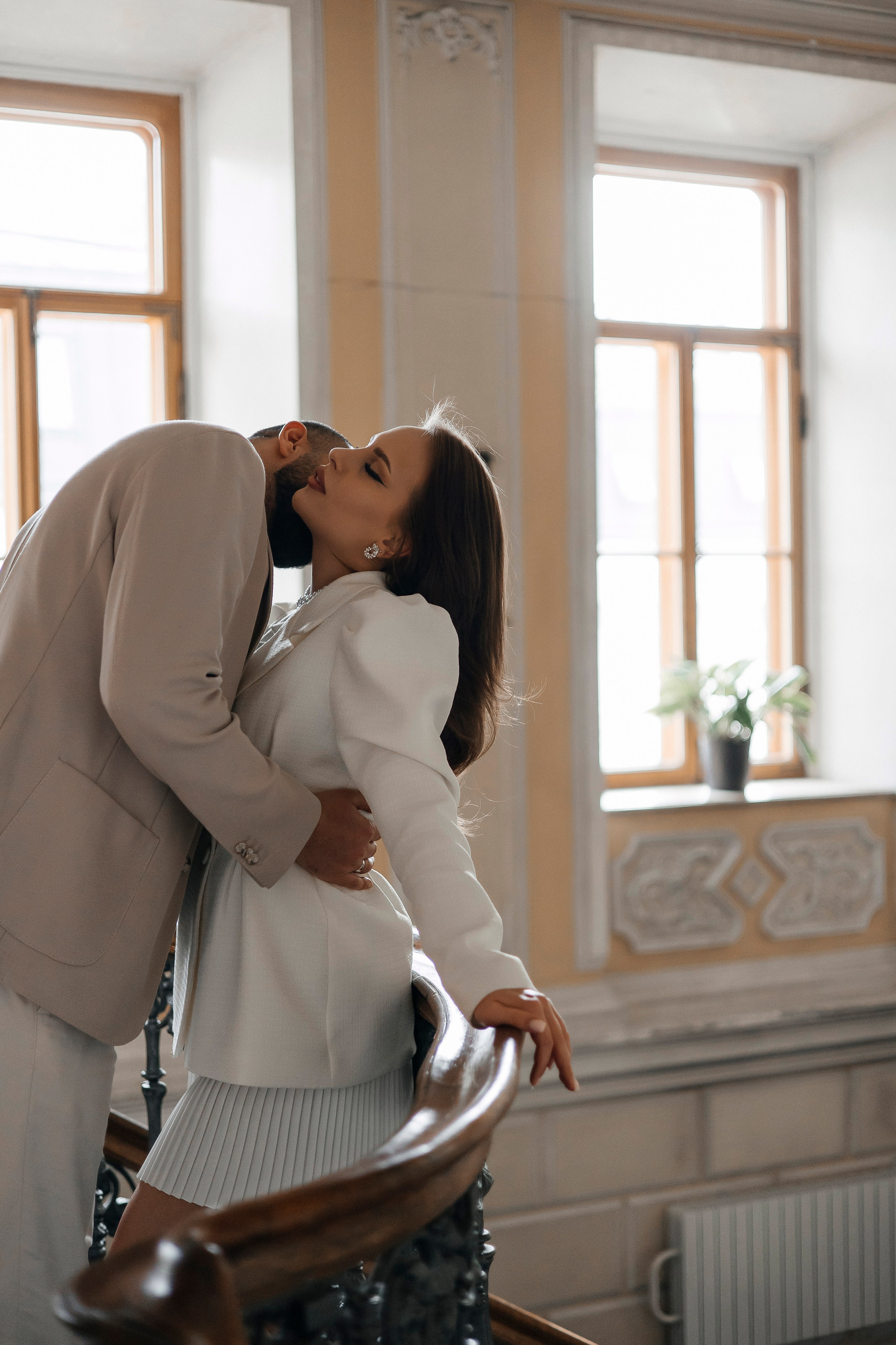 Анастасия и Мостафа (библиотека + прогулка). Фотограф в Москве Екатерина Потапова