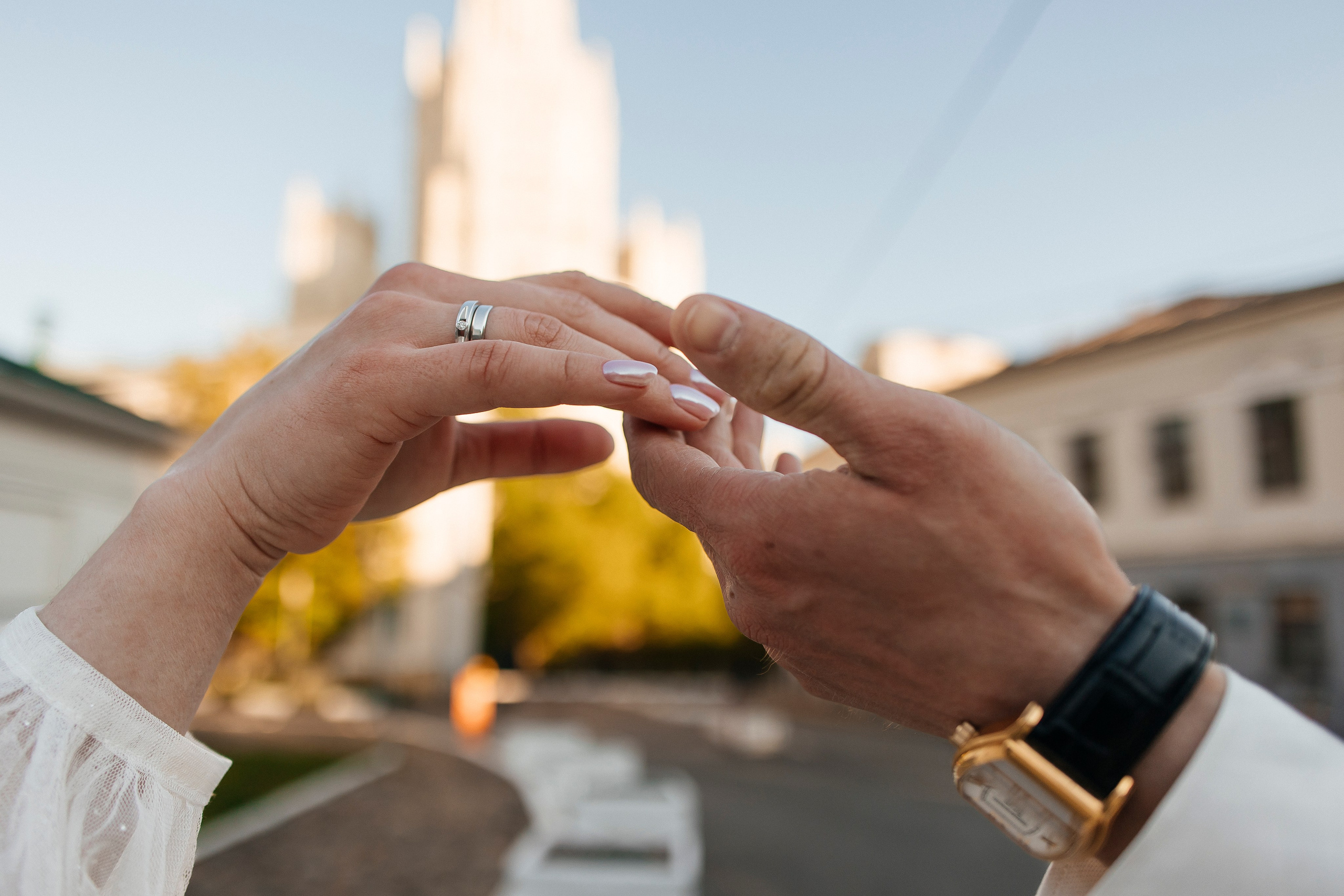 Серафима и Федор (на рассвете). Фотограф в Москве Екатерина Потапова