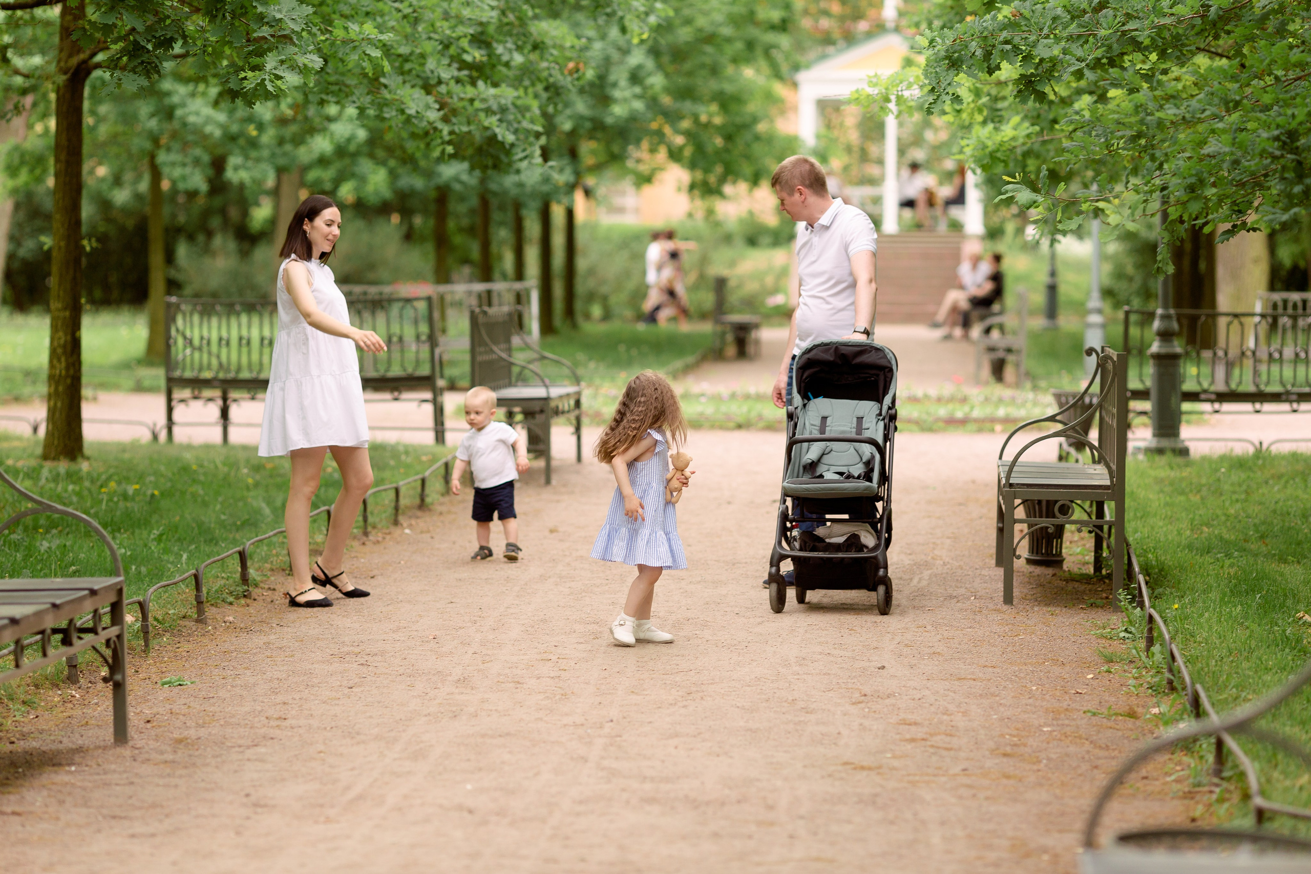Садик им. Г. Р. Державина. Свадебный и семейный фотограф Спб Бошман Ирина