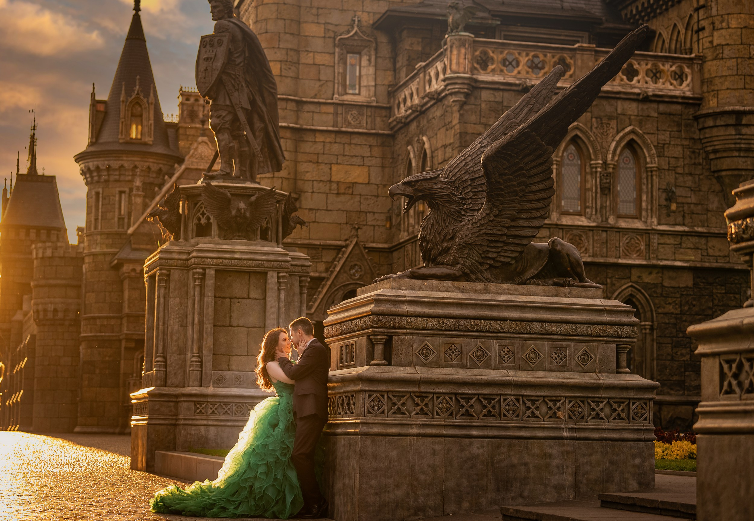 Волшебные свадебные фотосессии в Замке Гарибальди:. Фотограф Батурин Денис — Фотосессия в Замке Гарибальди