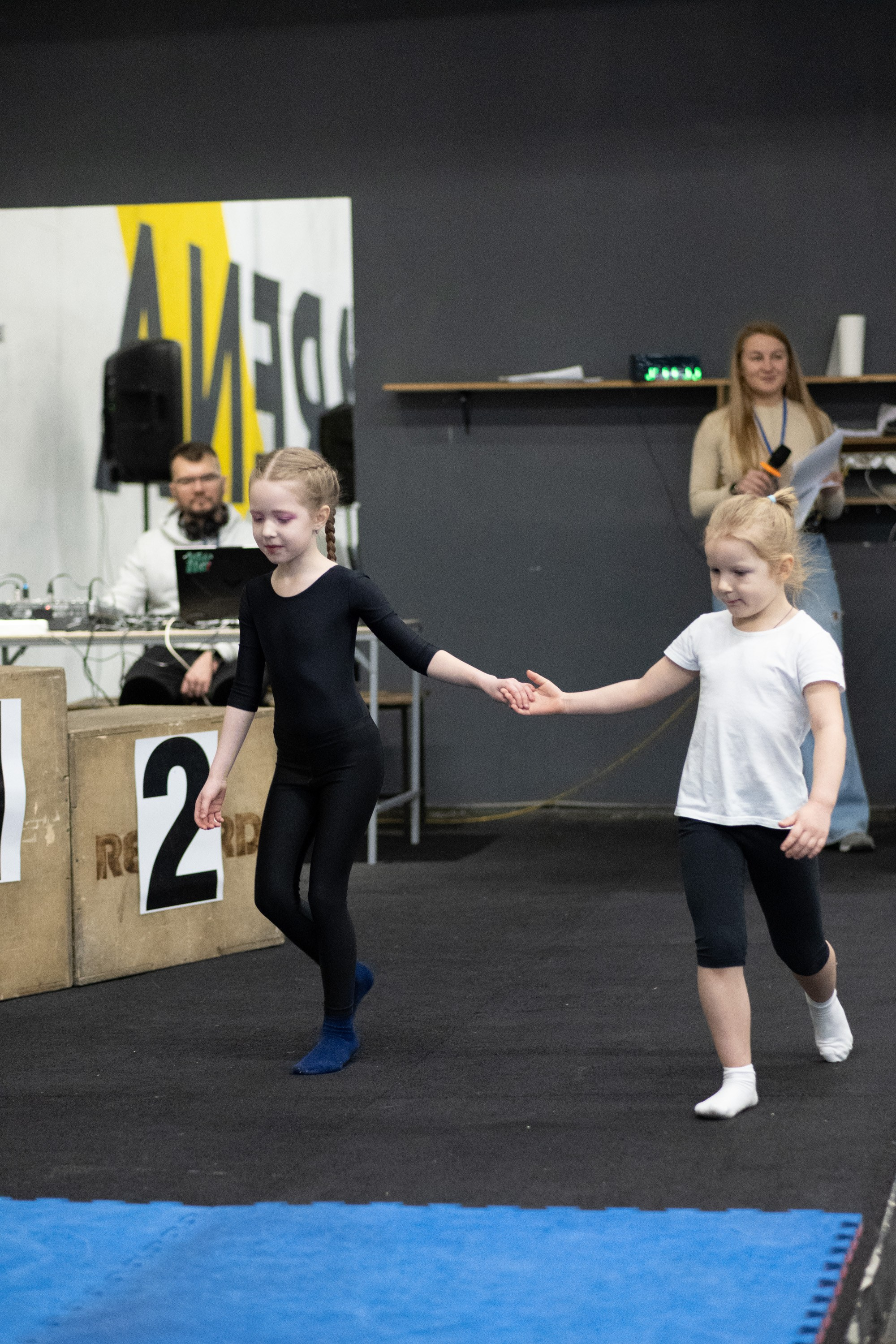 Внутриклубные соревнования по воздушной гимнастике 02.04.23