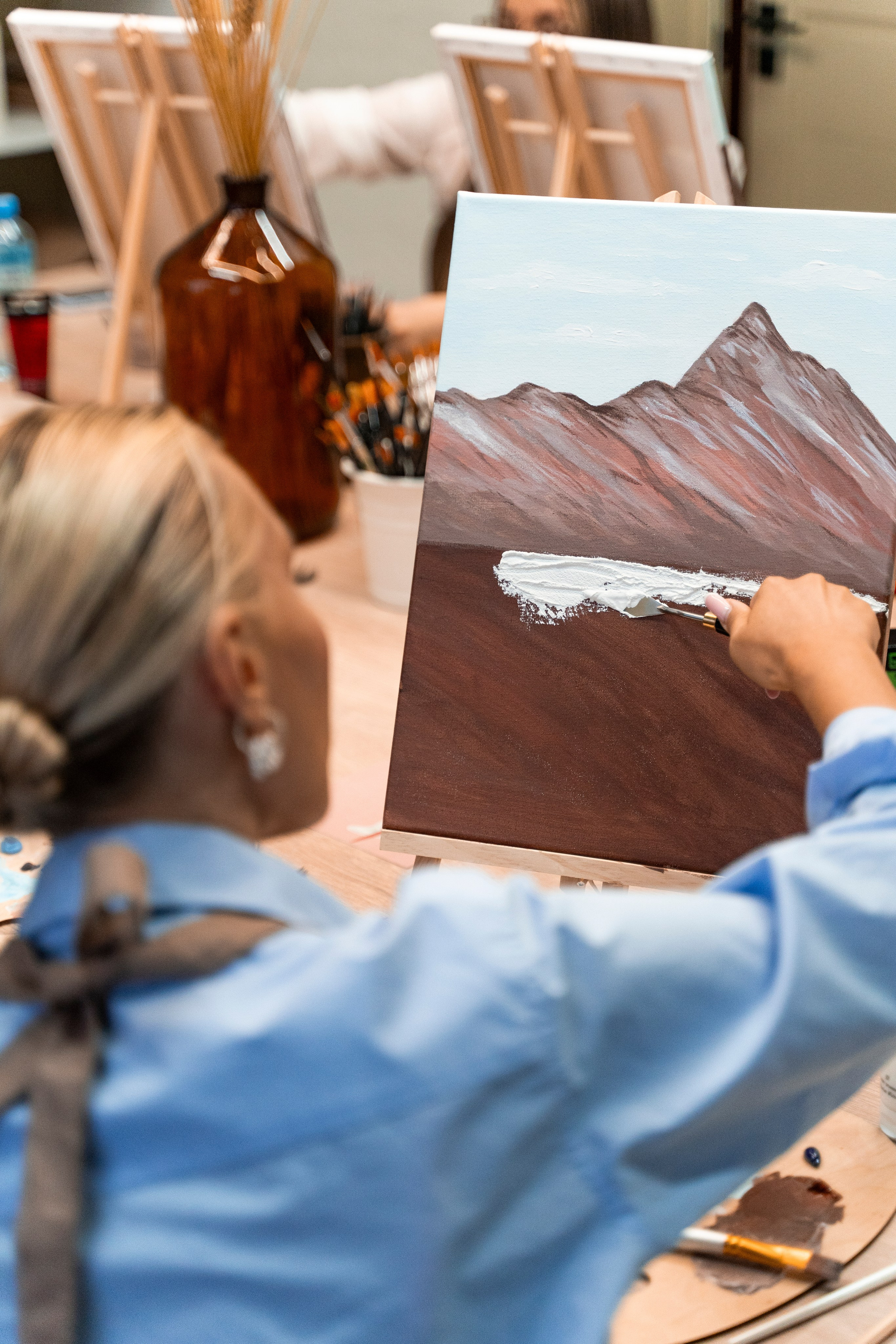 Мастер-Класс по рисованию. Фотограф Москва | Анна Мальцева