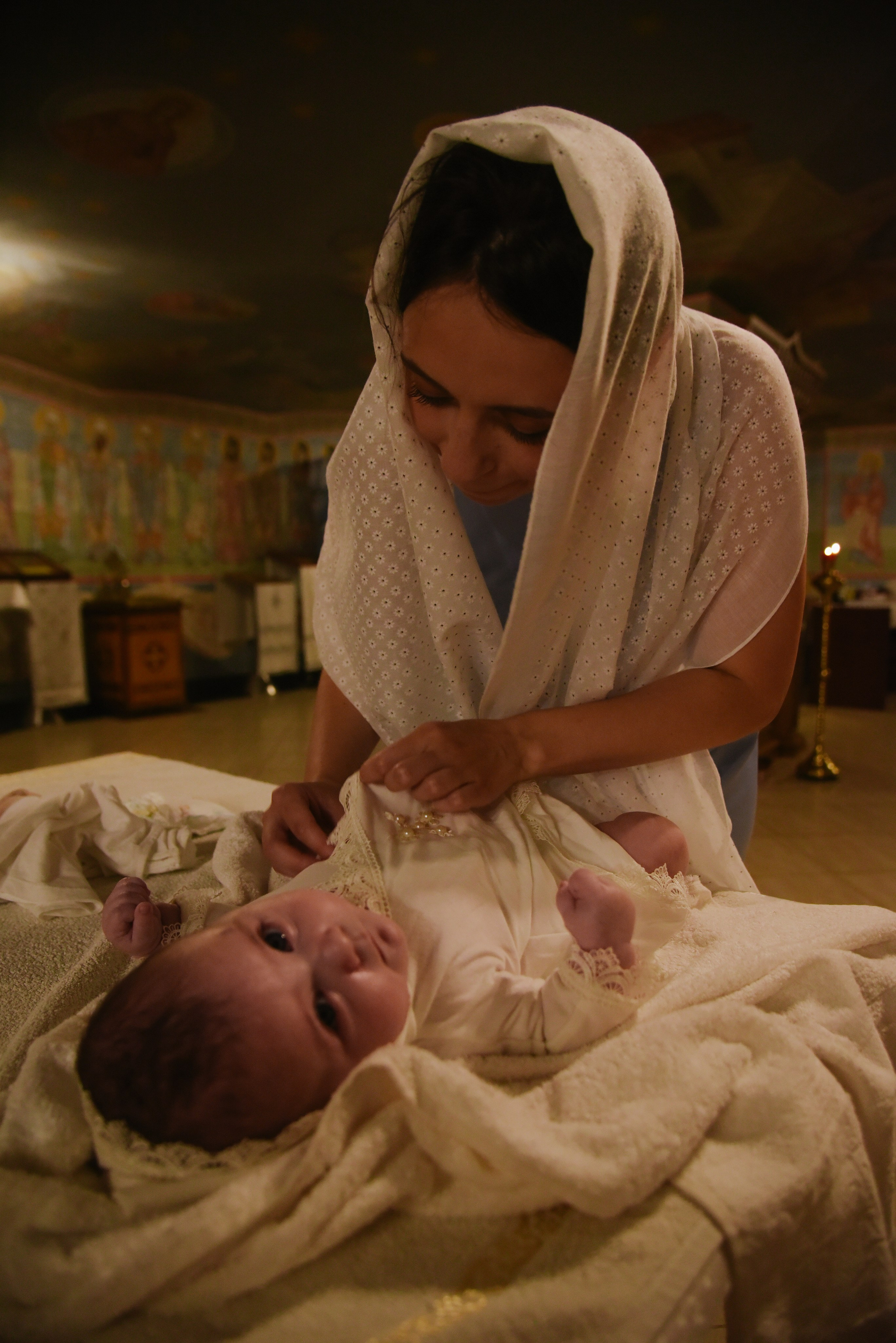 Крещение Ксении. Фотограф Лола Волна, город Москва