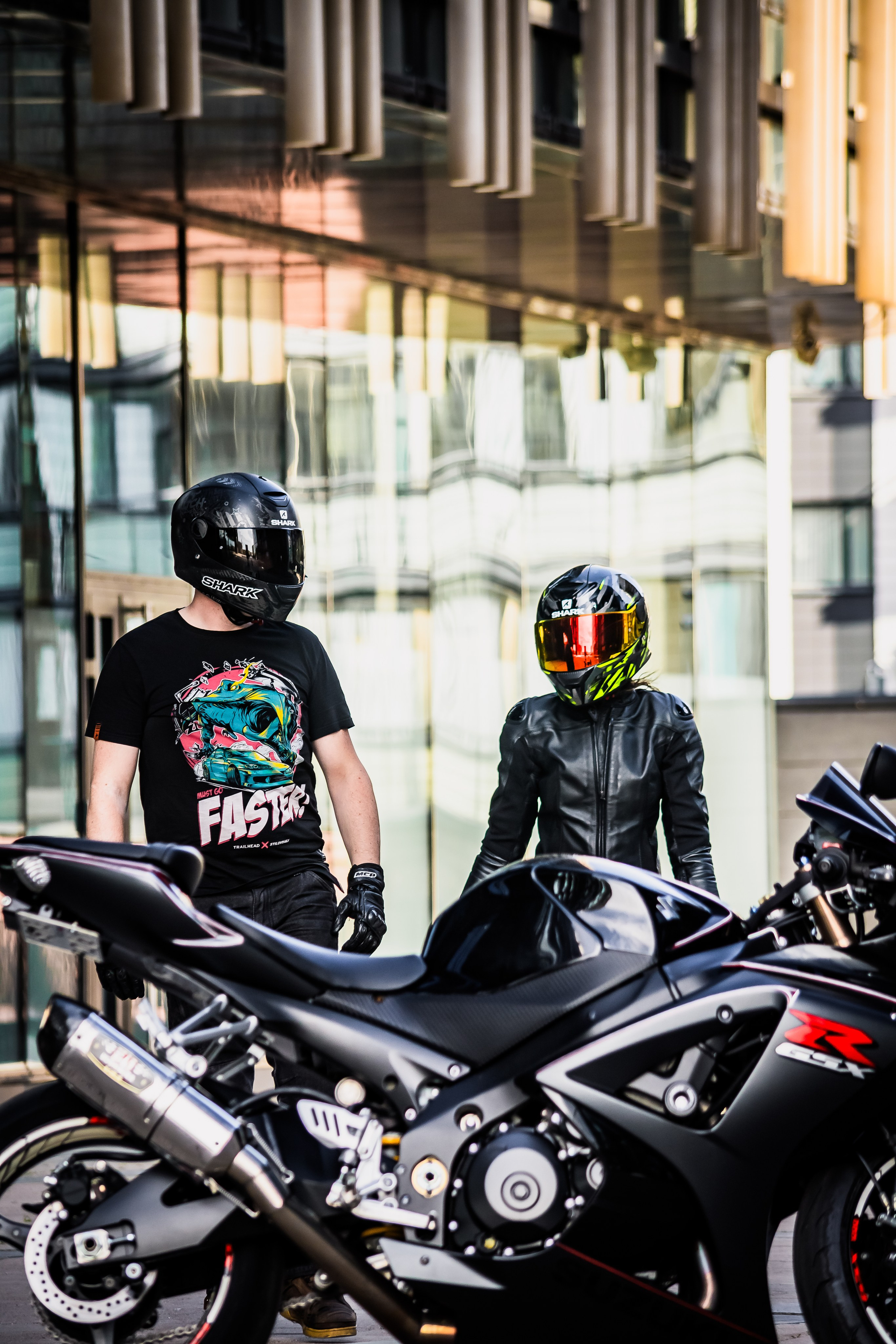 Кира и Кирилл — Suzuki GSX-R1000. Мотофотограф в Санкт-Петербурге Мария Скурская