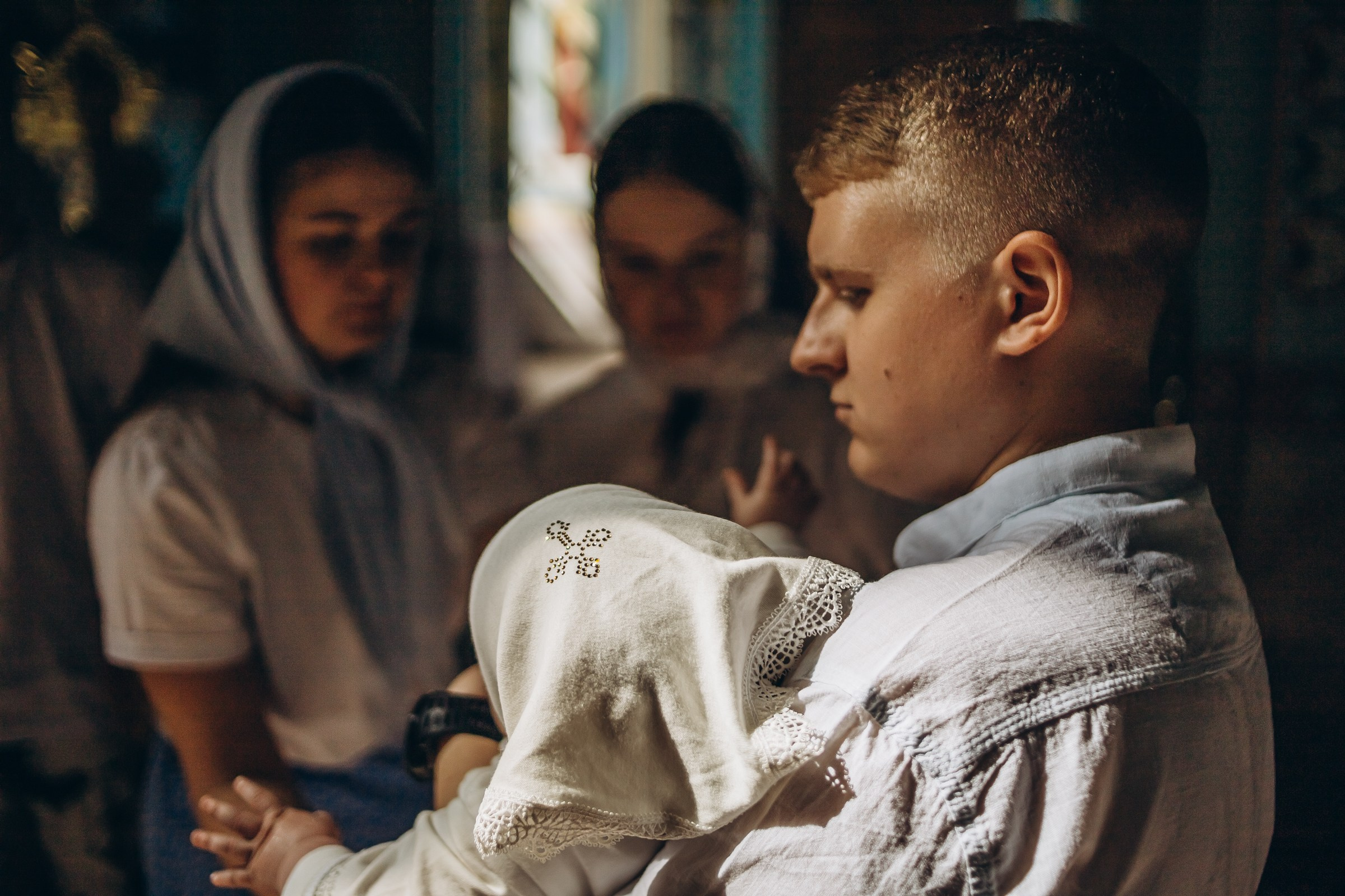 Крещение Надежды. Семейный фотограф в Волгодонске Краченцева Анна