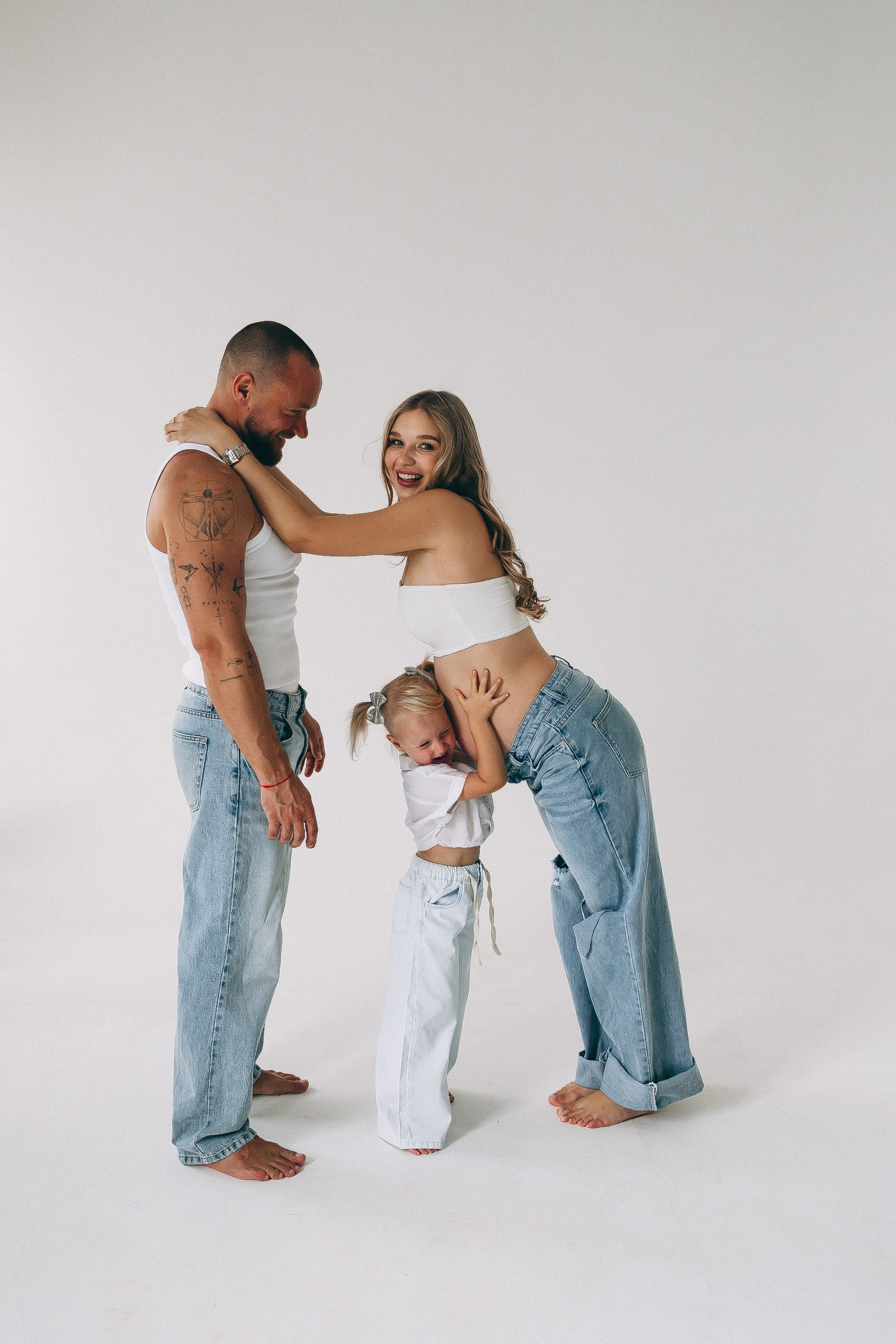 Артем Настя и Николь. Семейный фотограф в Волгодонске Краченцева Анна