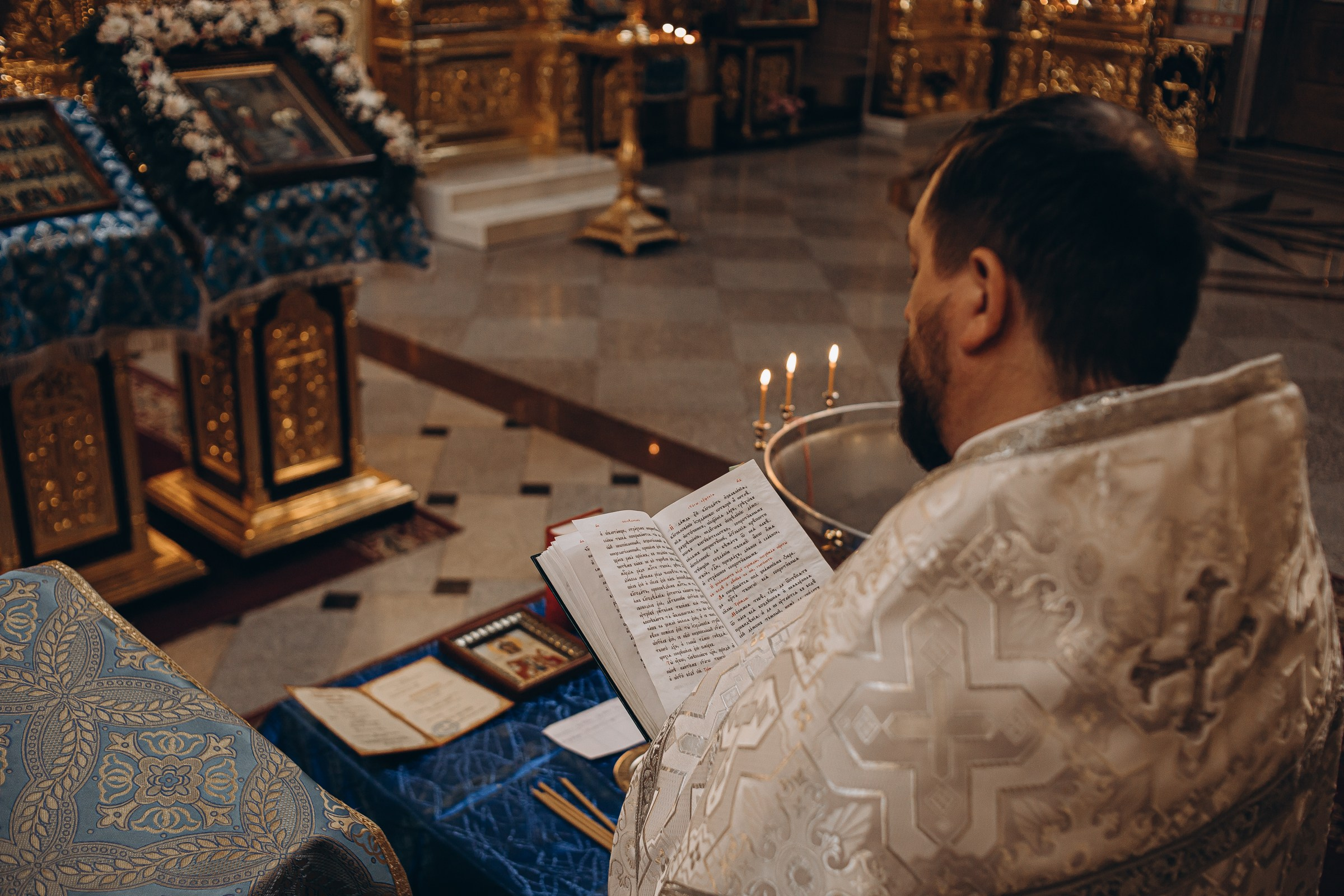 Крещение Виолетты. Семейный фотограф в Волгодонске Краченцева Анна