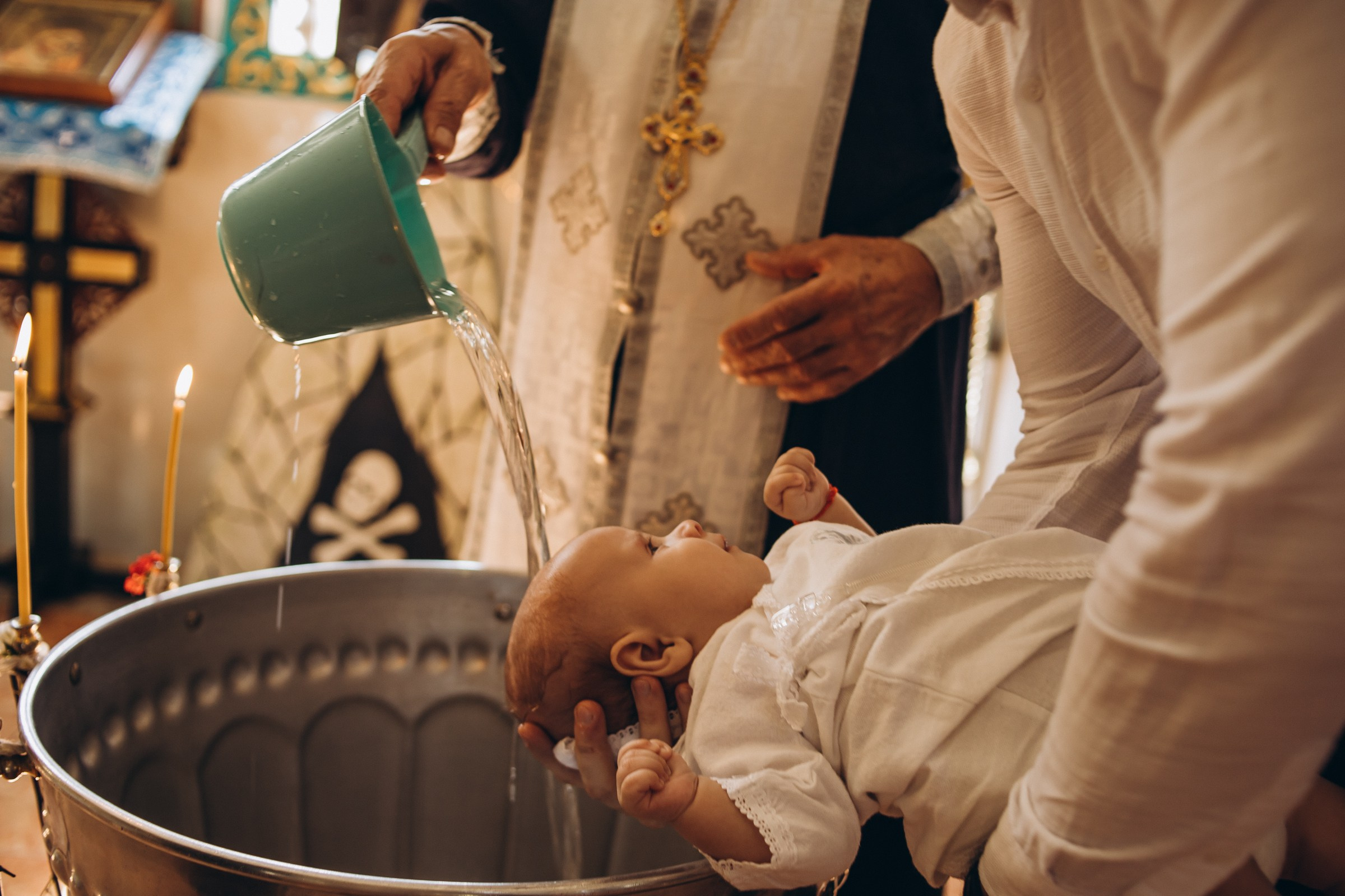 Крещение Дмитрия. Семейный фотограф в Волгодонске Краченцева Анна