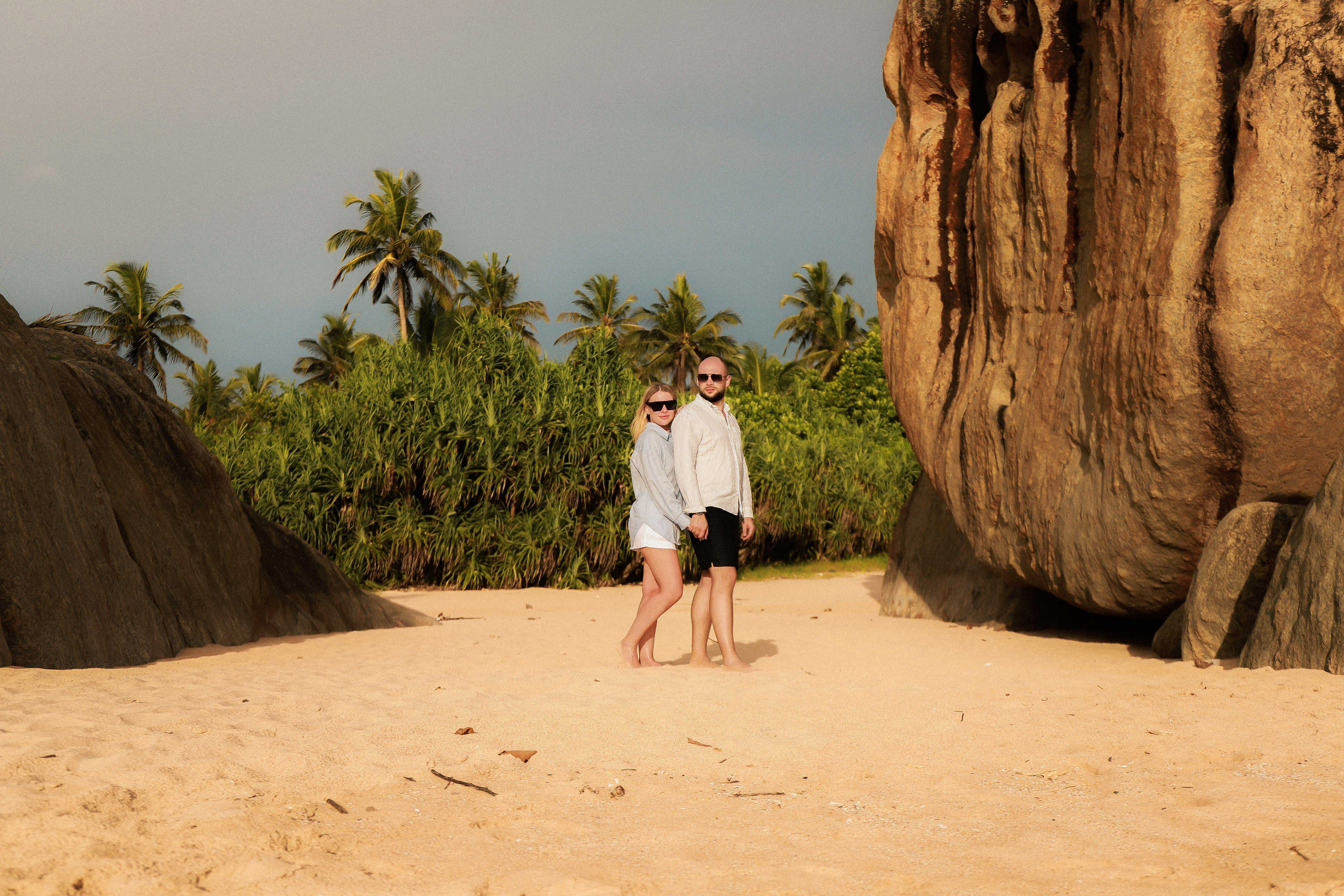 Южный пляж. Фотограф на Шри-Ланке