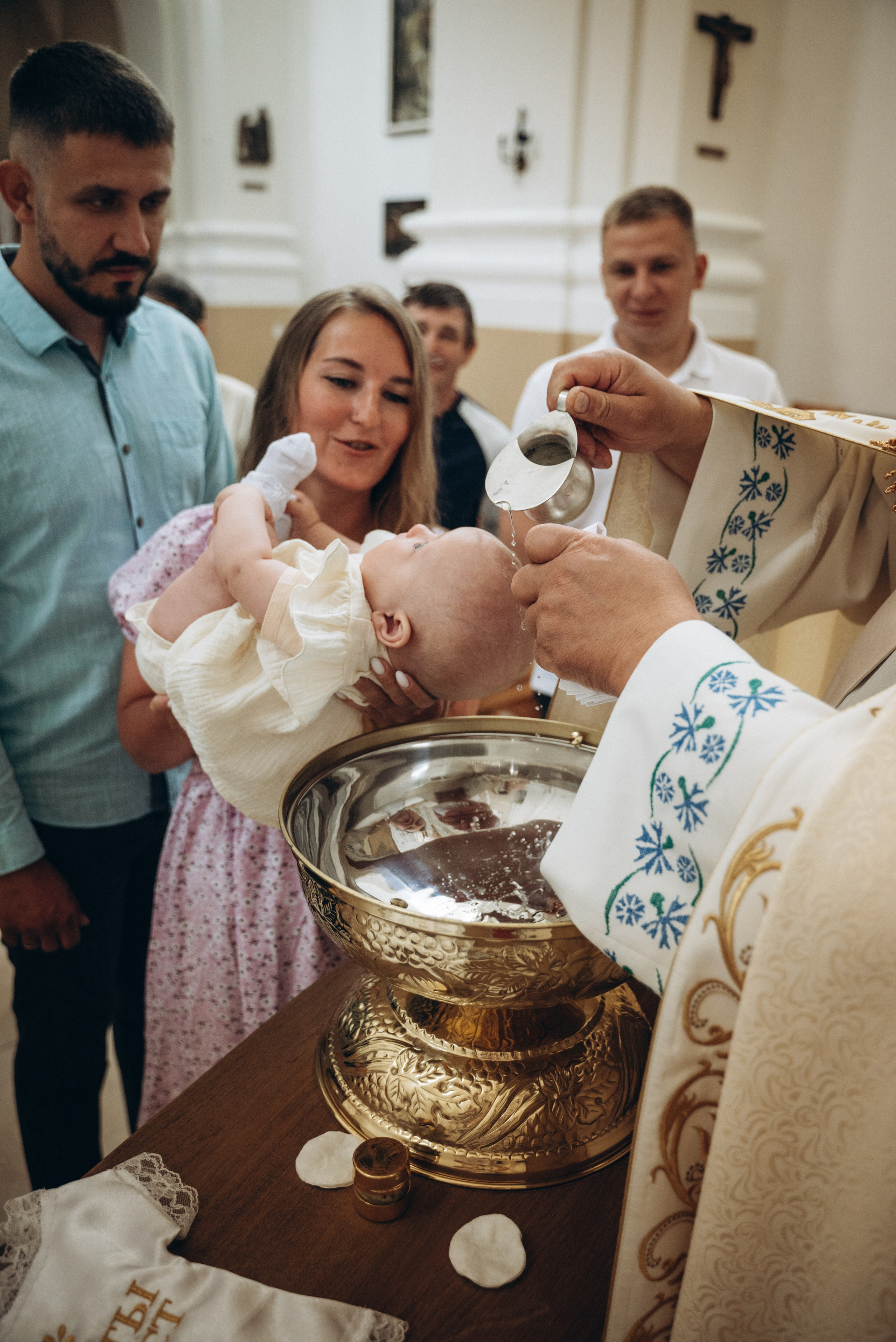 Крещение Леи (костёл в Заславле). Семейный фотограф в Минске Дарья Дреко