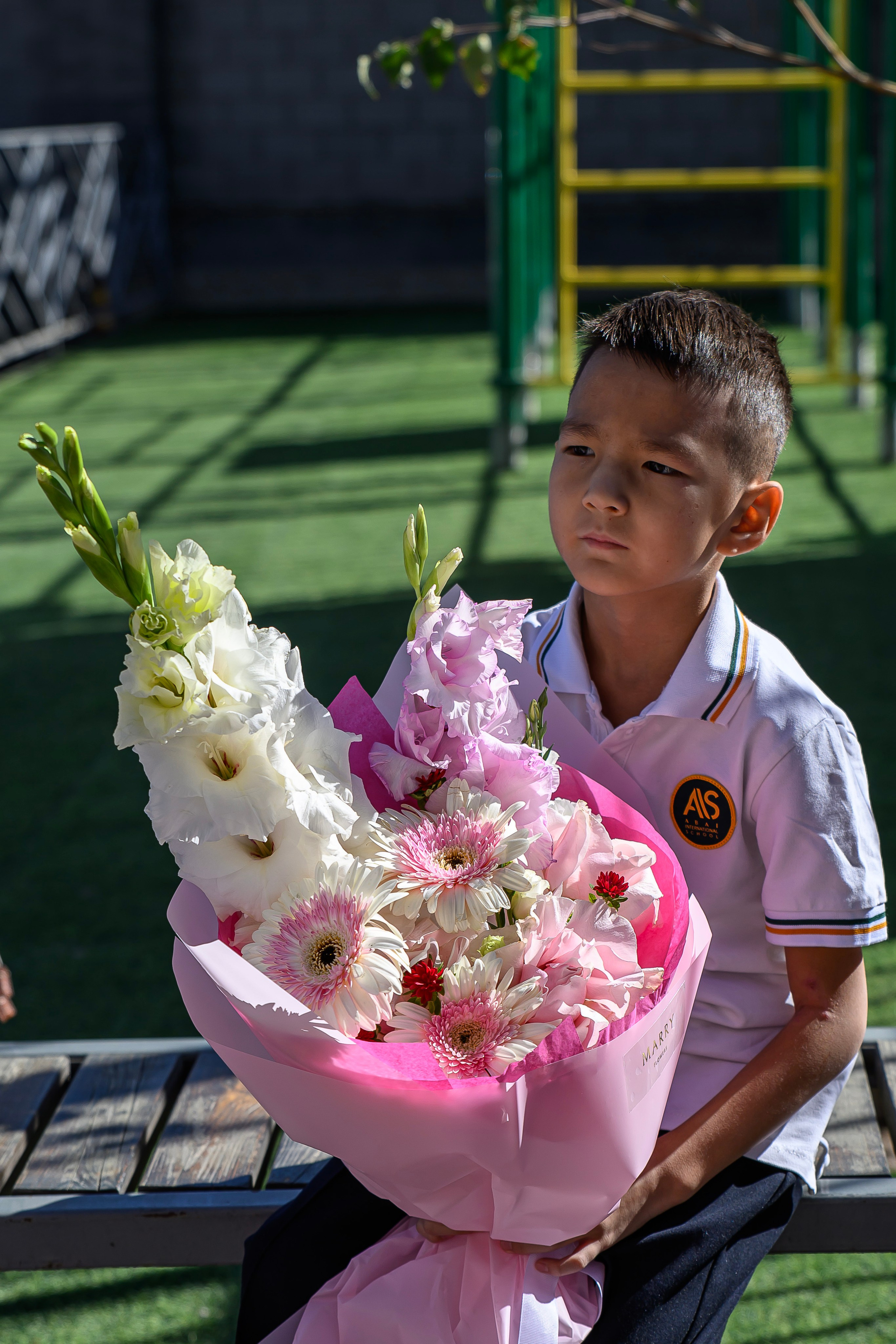 Фотосъемка мероприятия  1 Сентября в Abay International Shool. Фотограф в Алматы Егор Поленов