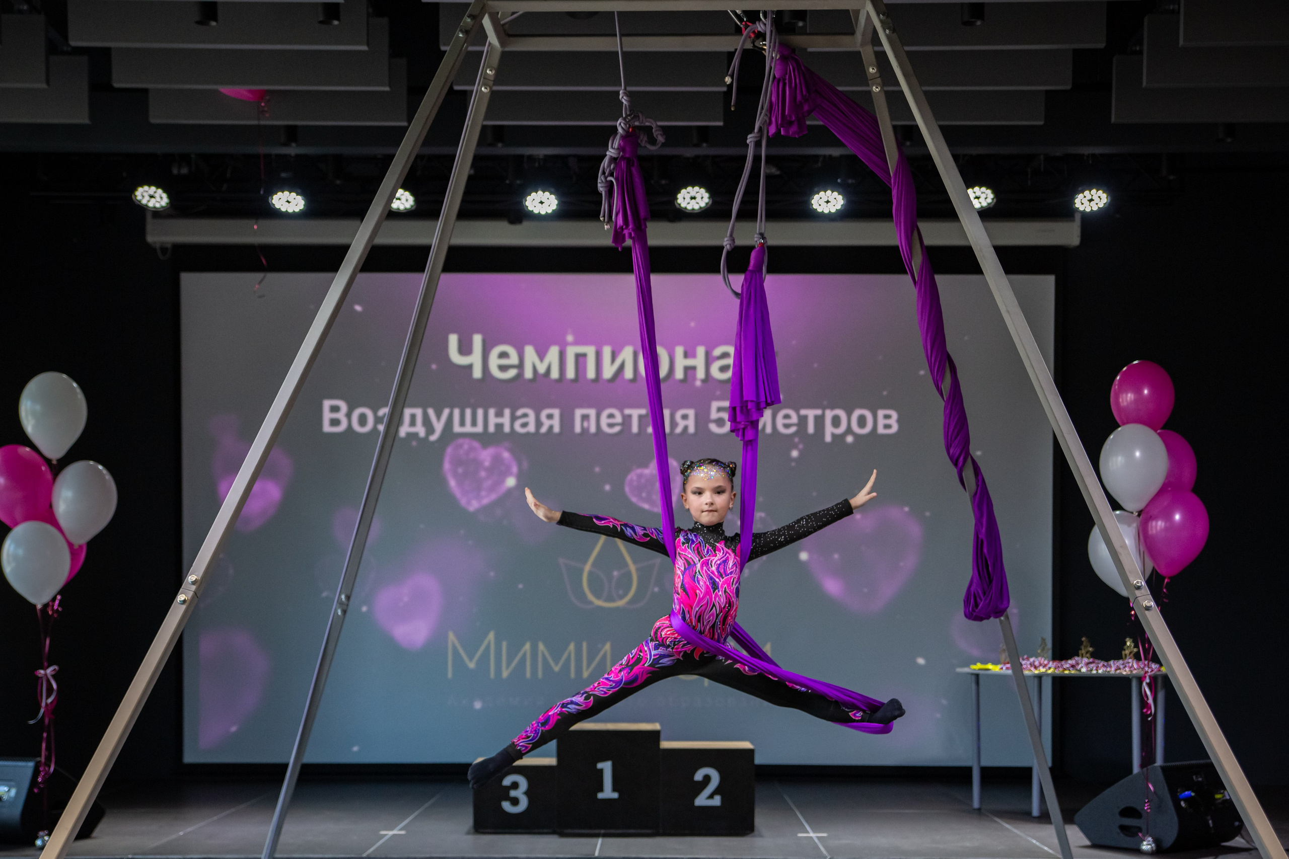 Чемпионат по воздушной гимнастике. Фотограф Шагалов Михаил