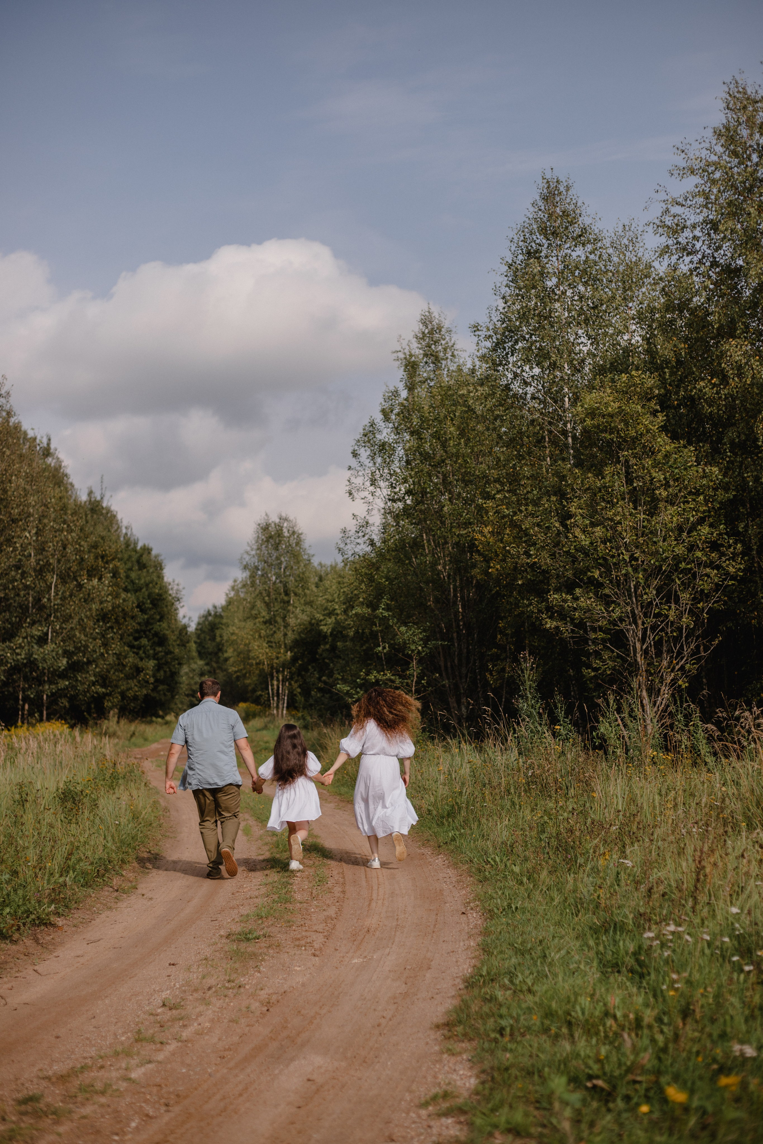 Семейная съёмка в поле