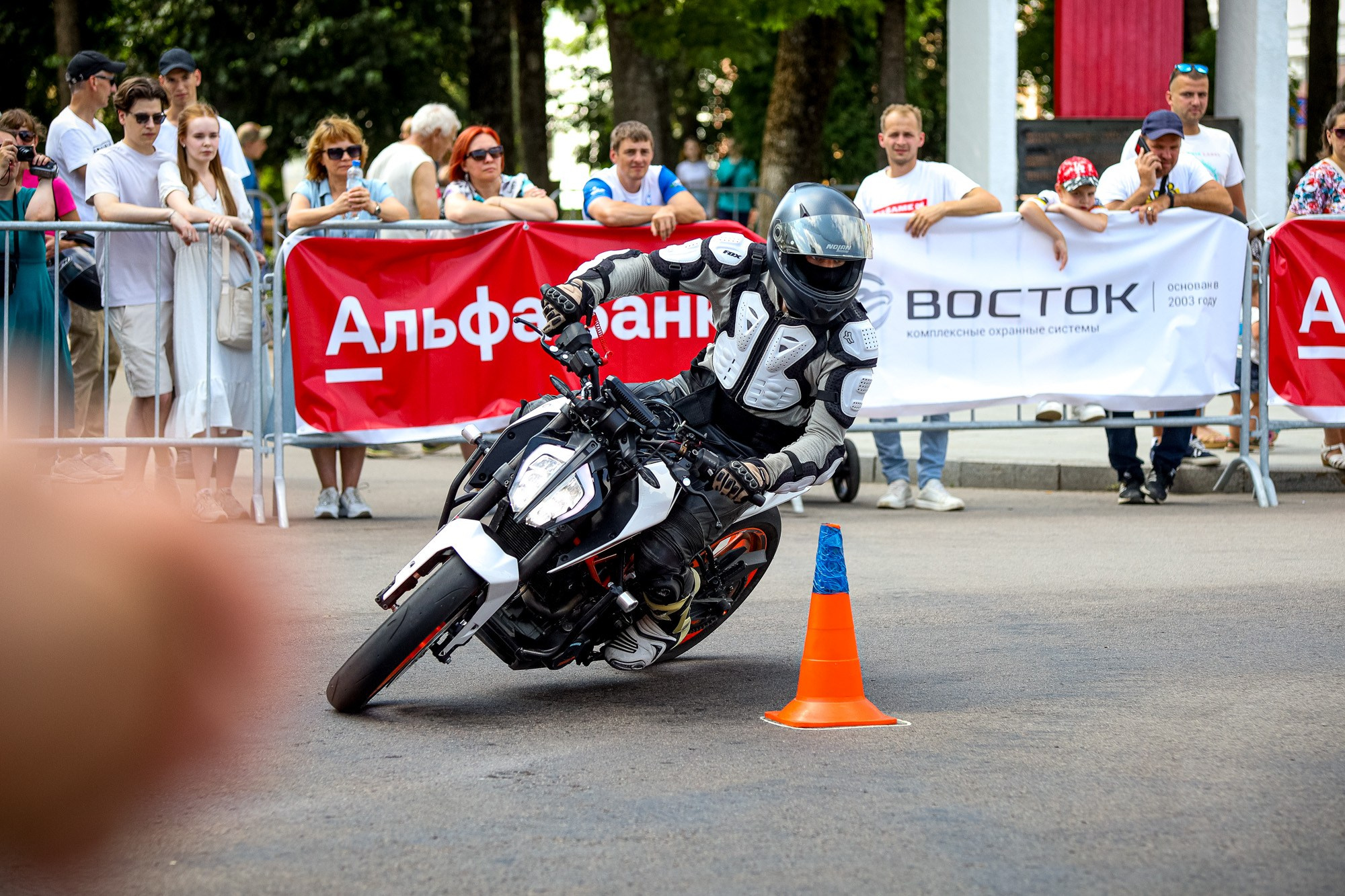 Кубок России по фигурному управлению мотоциклом. Спортивный фотограф Вадим Добедченков