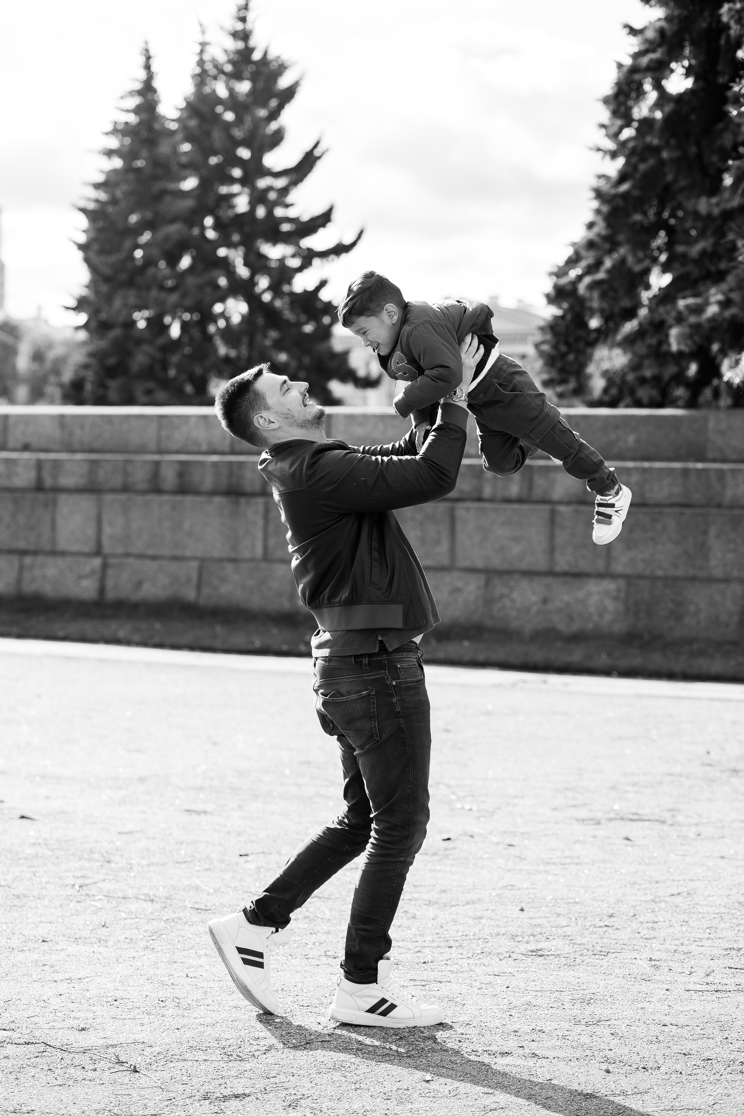 Семейная прогулка осенью на Марсовом поле. Фотограф в Санкт-Петербурге, Анна Скворцова