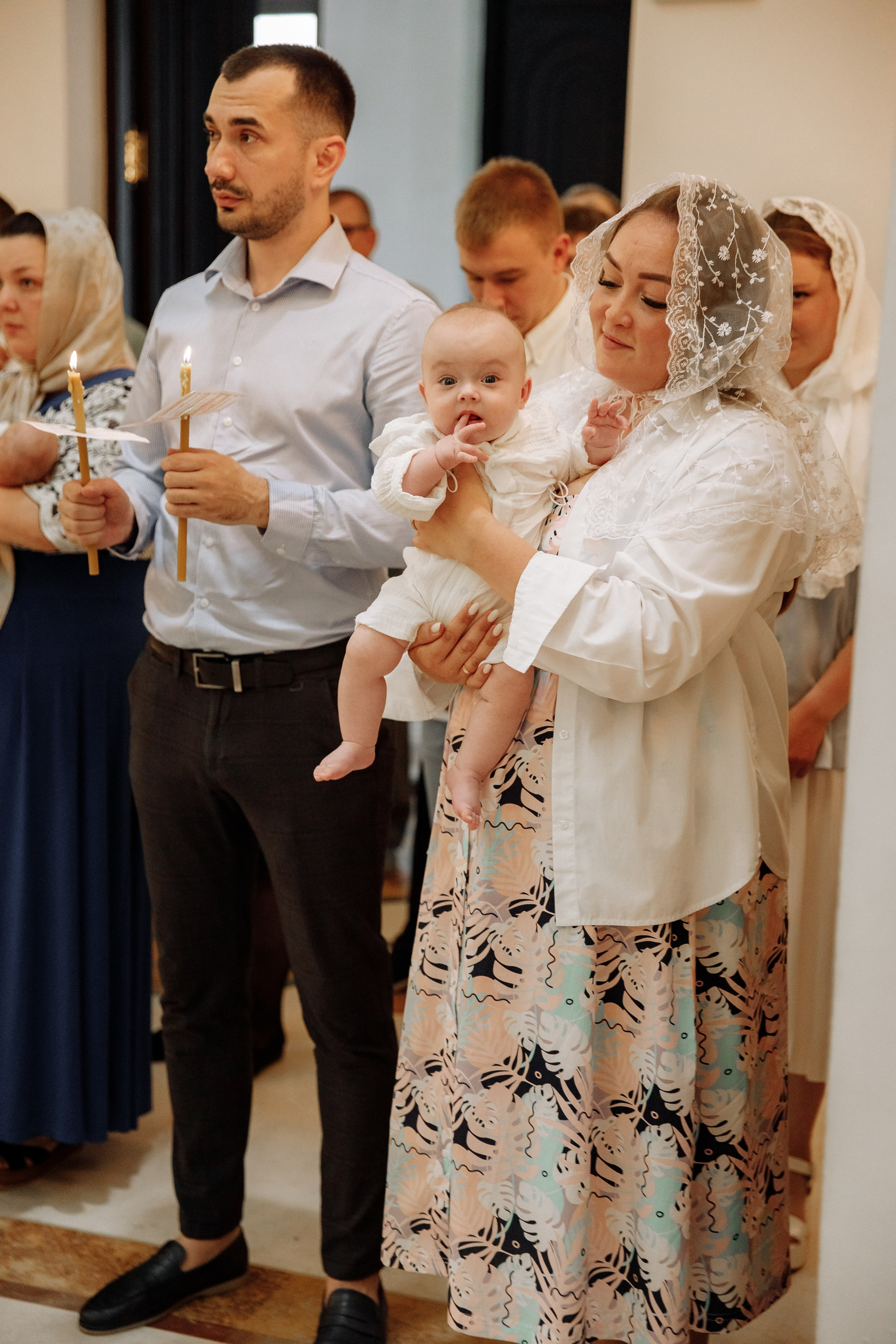 Таинство крещения Есении. Свадебный фотограф Фадеева Алёна
