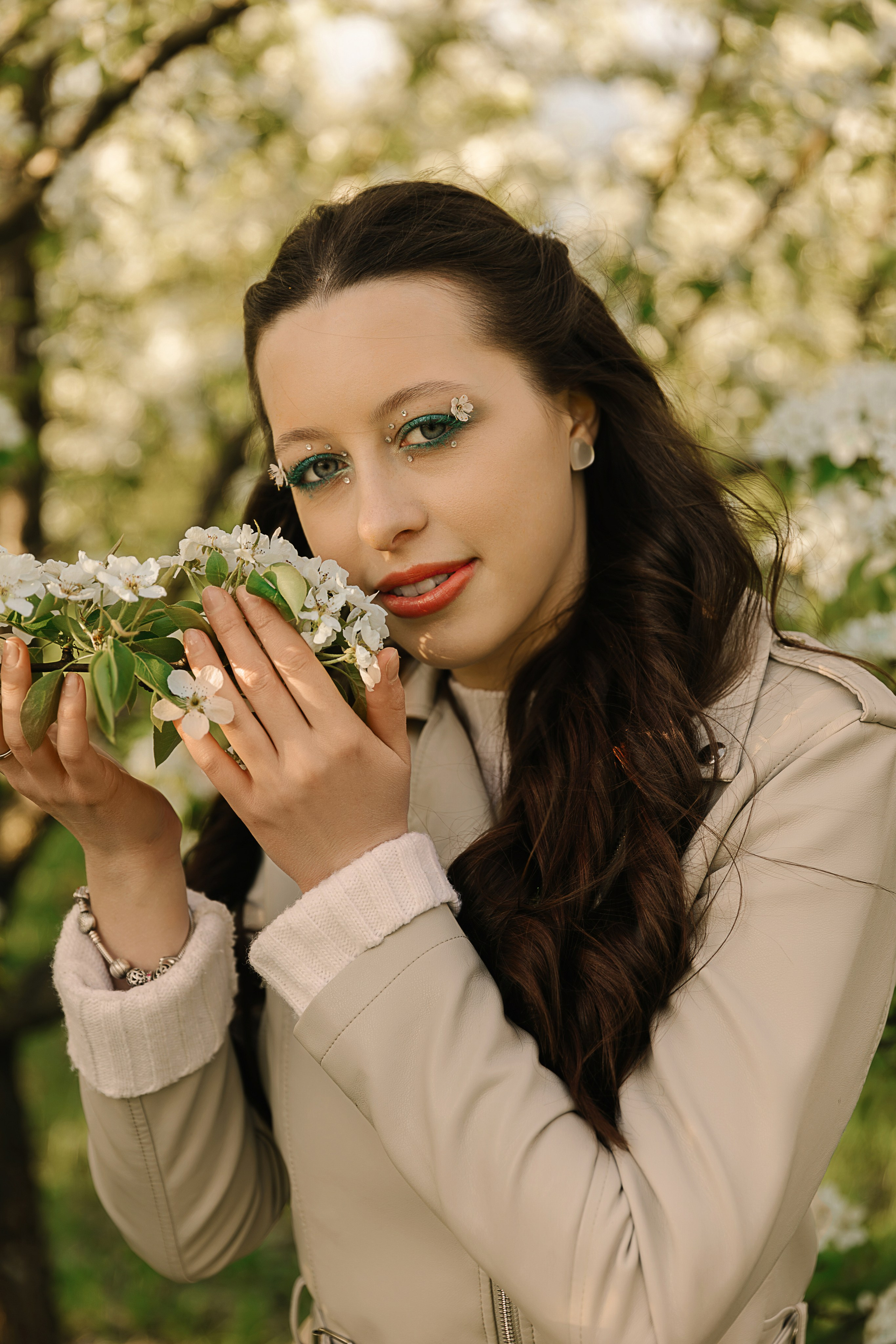 Фотосессия в цветении в Москве. Семейный и женский фотограф в Москве Надежда Воробьева