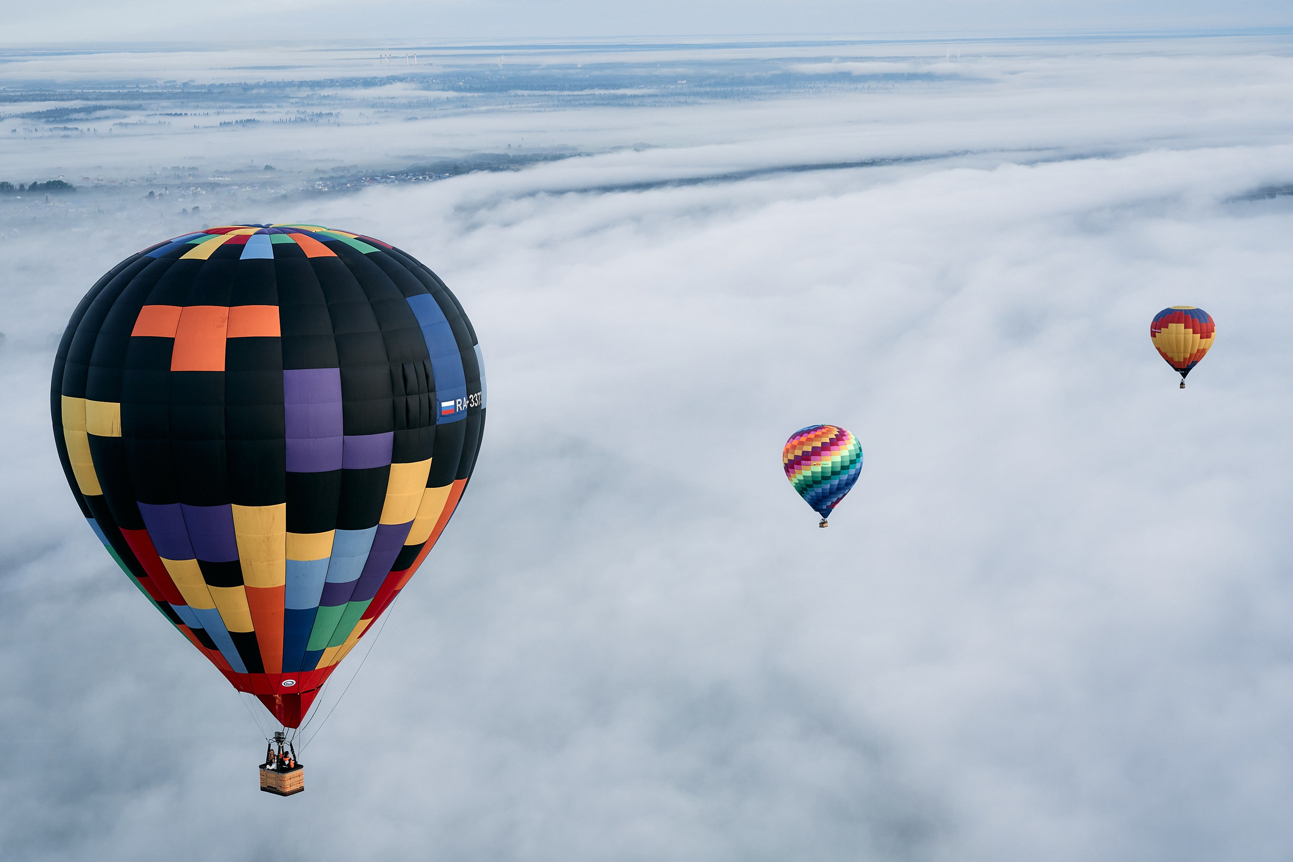 Воздушный шар. Фотограф