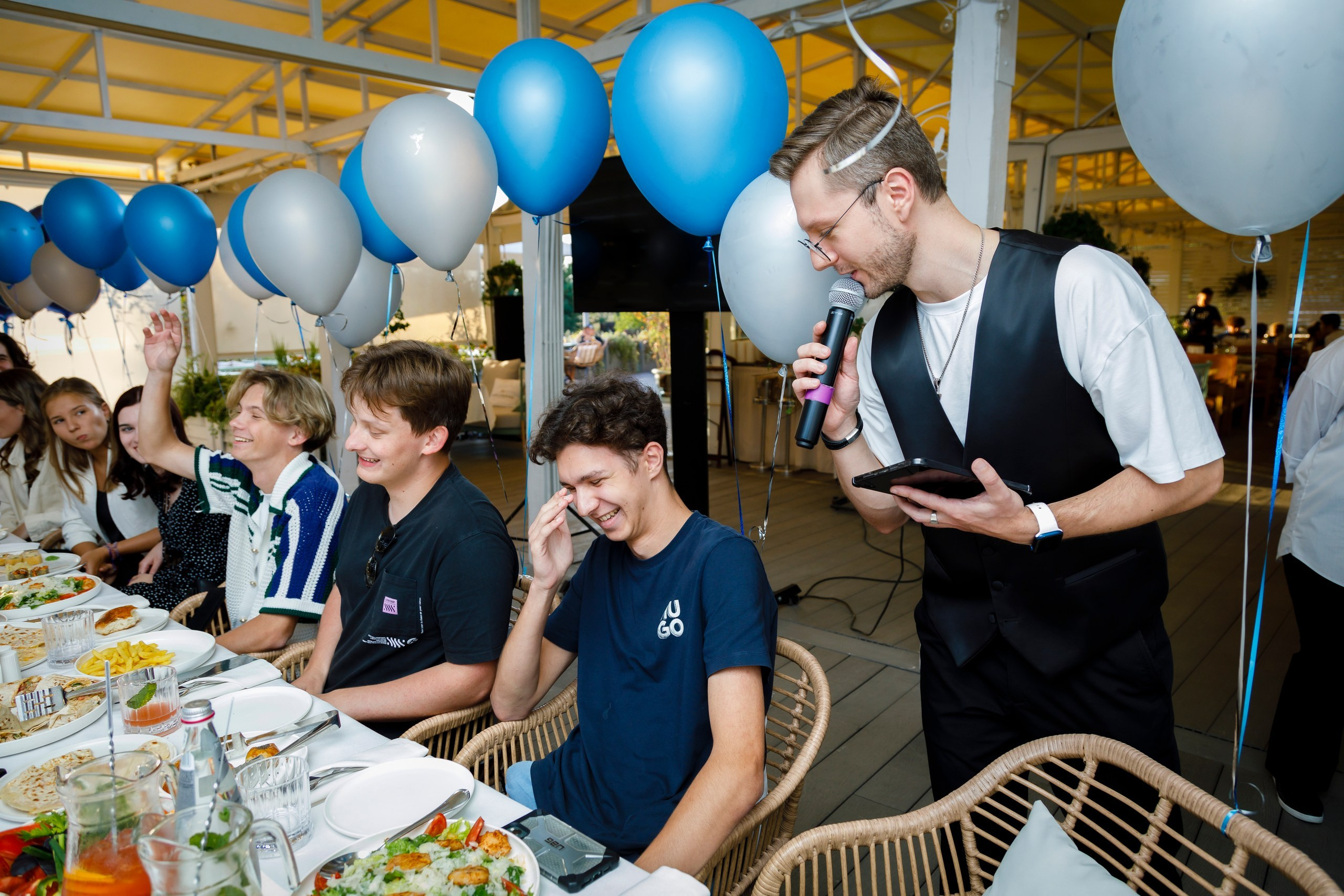 Вечеринки. Ведущий мероприятий Михаил Терентьев