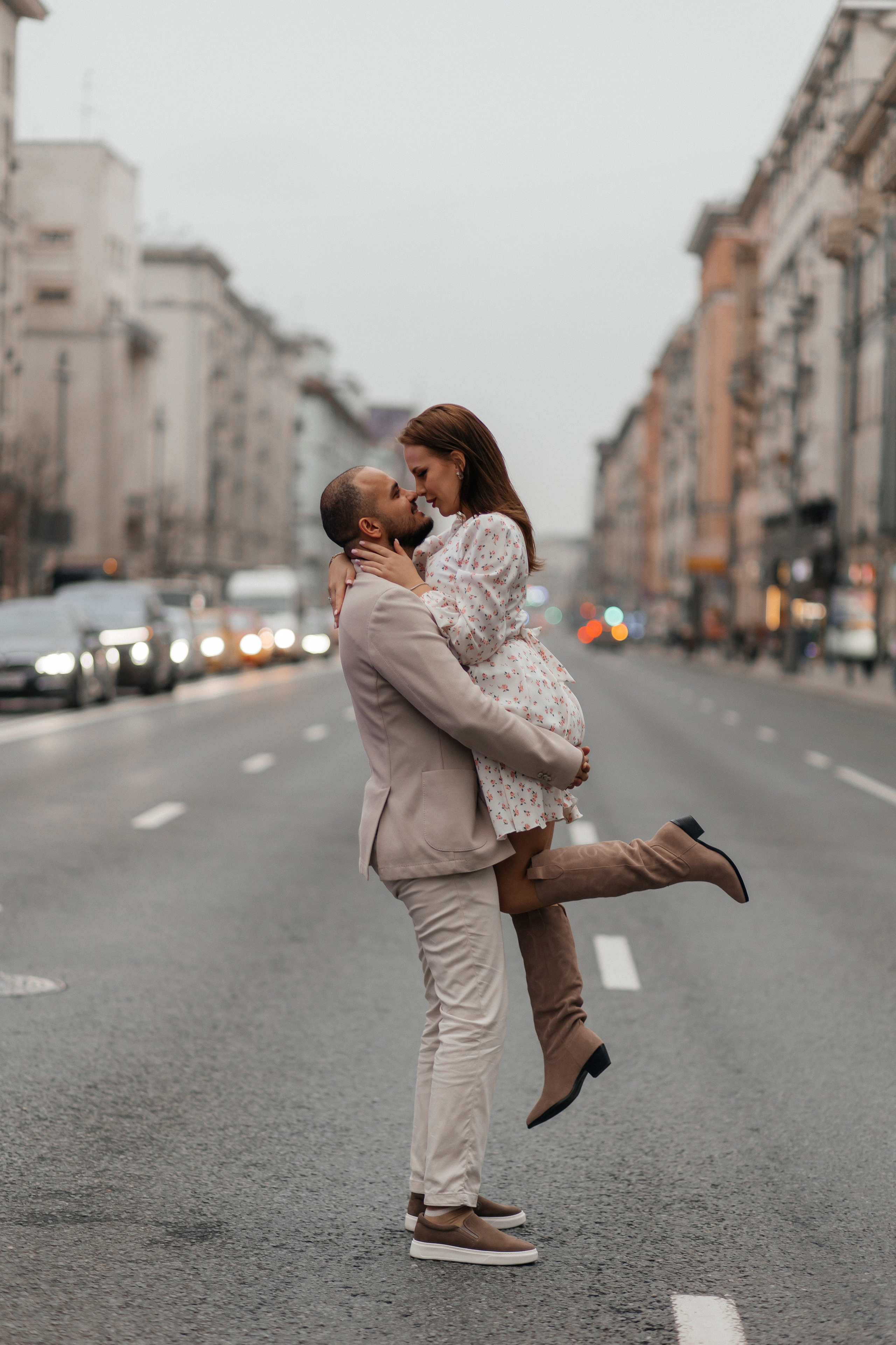 Анастасия и Мостафа (библиотека + прогулка). Фотограф в Москве Екатерина Потапова