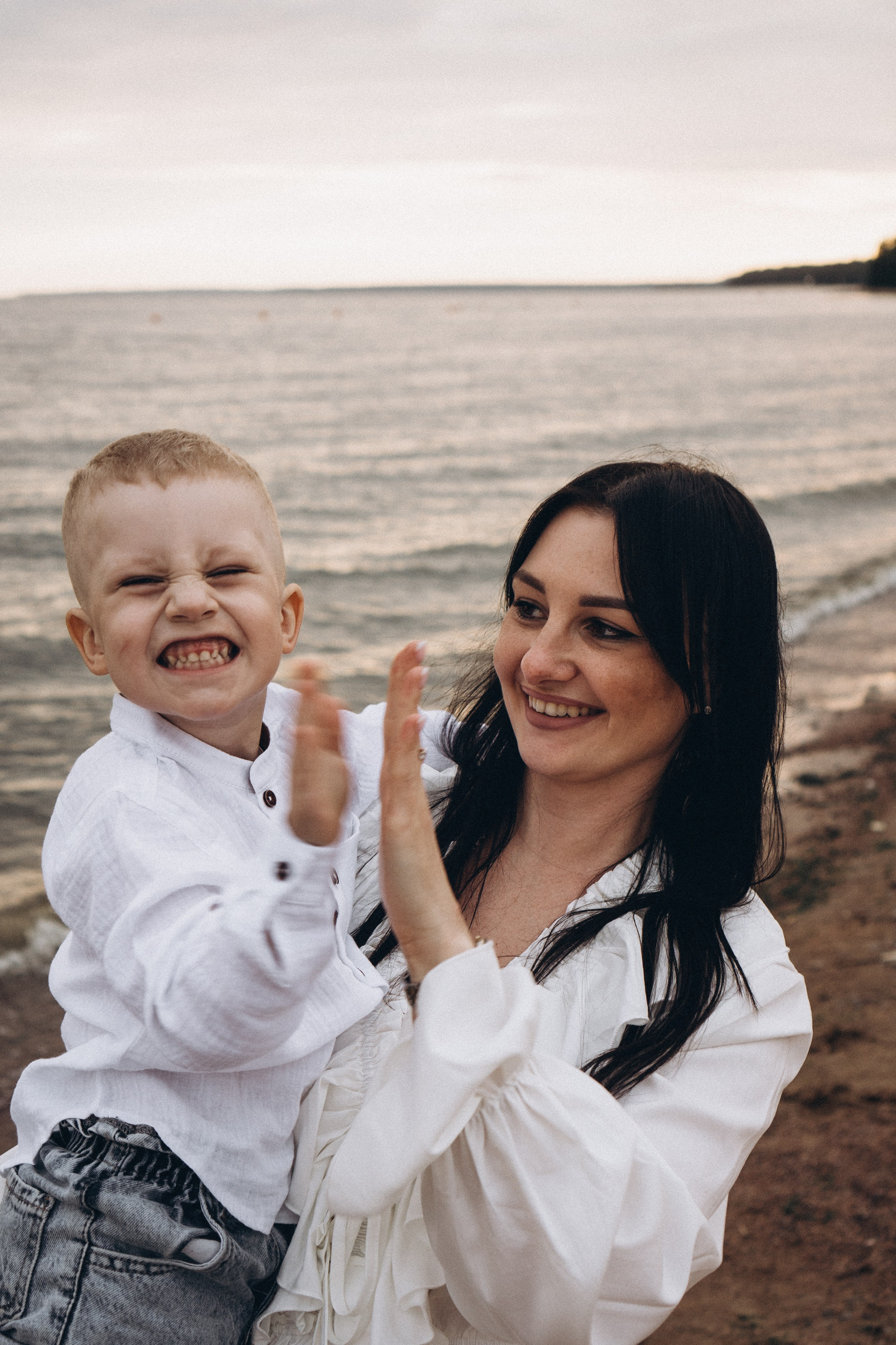 Семейная история на берегу залива. Профессиональный фотограф, Санкт-Петербург — Виктория Богомолова